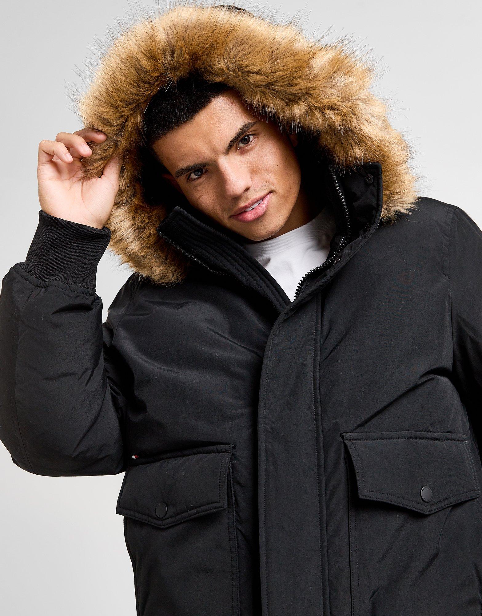 Tommy Hilfiger Faux Fur Padded Jacke