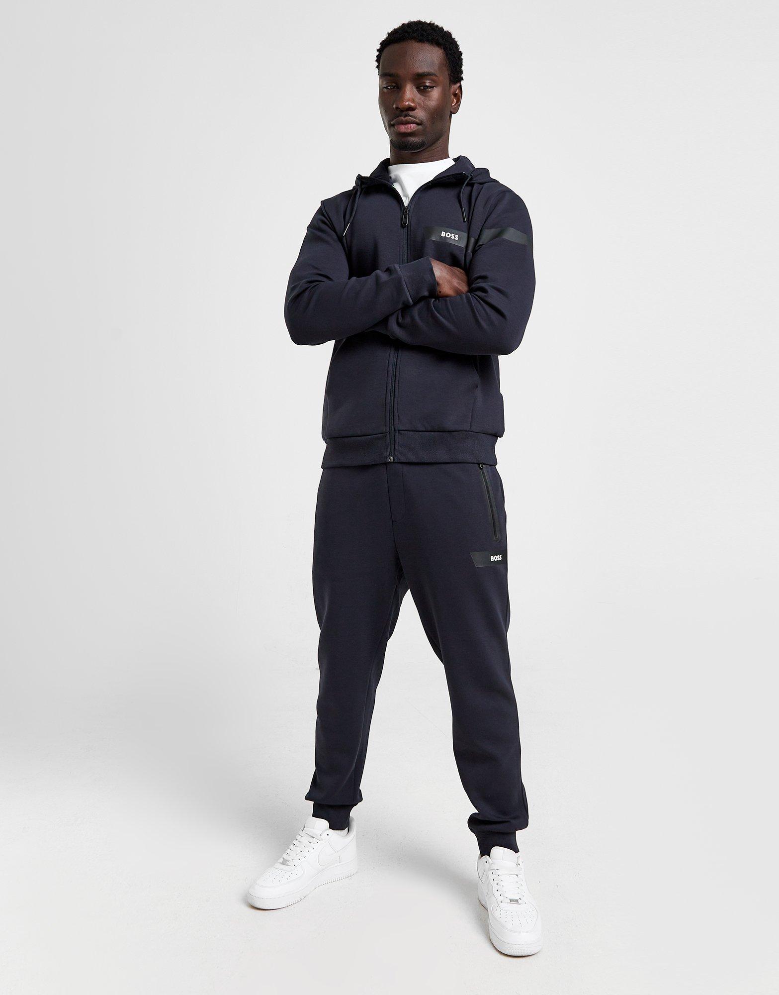 BOSS Stripe Saggy Hoodie