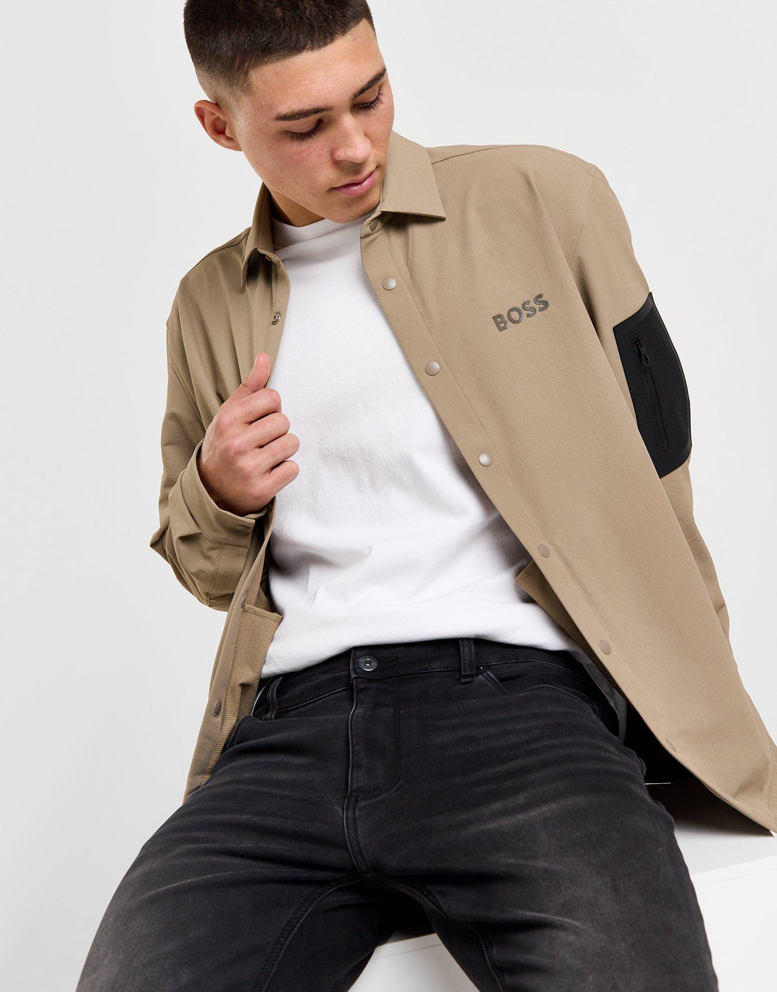 BOSS Sleeve Pocket Overshirt