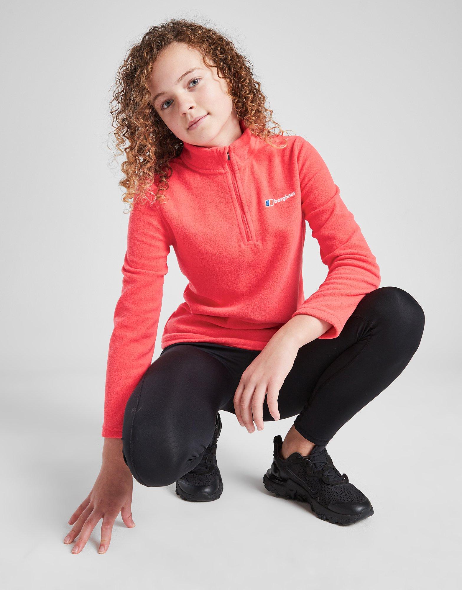 Berghaus Girls\' Polar Fleece 1/4 Zip Top Kinder Berghaus Girls\' Polar Fleece 1/4 Zip Top Kinder