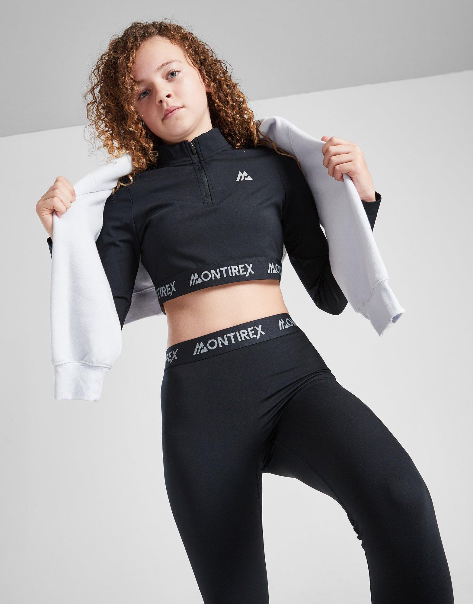 MONTIREX Girls\' Icon 1/4 Zip Top Kinder