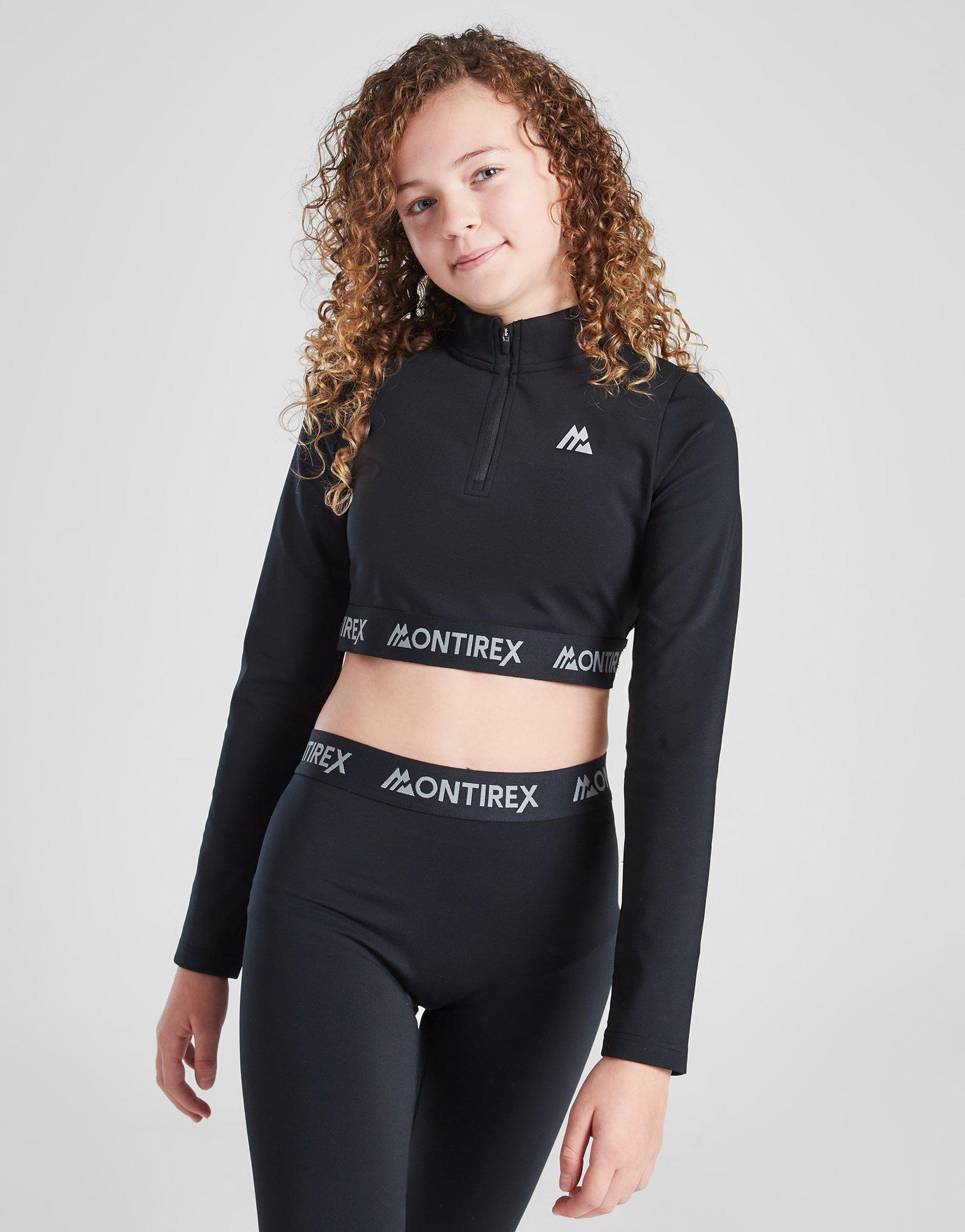 MONTIREX Girls\' Icon 1/4 Zip Top Kinder