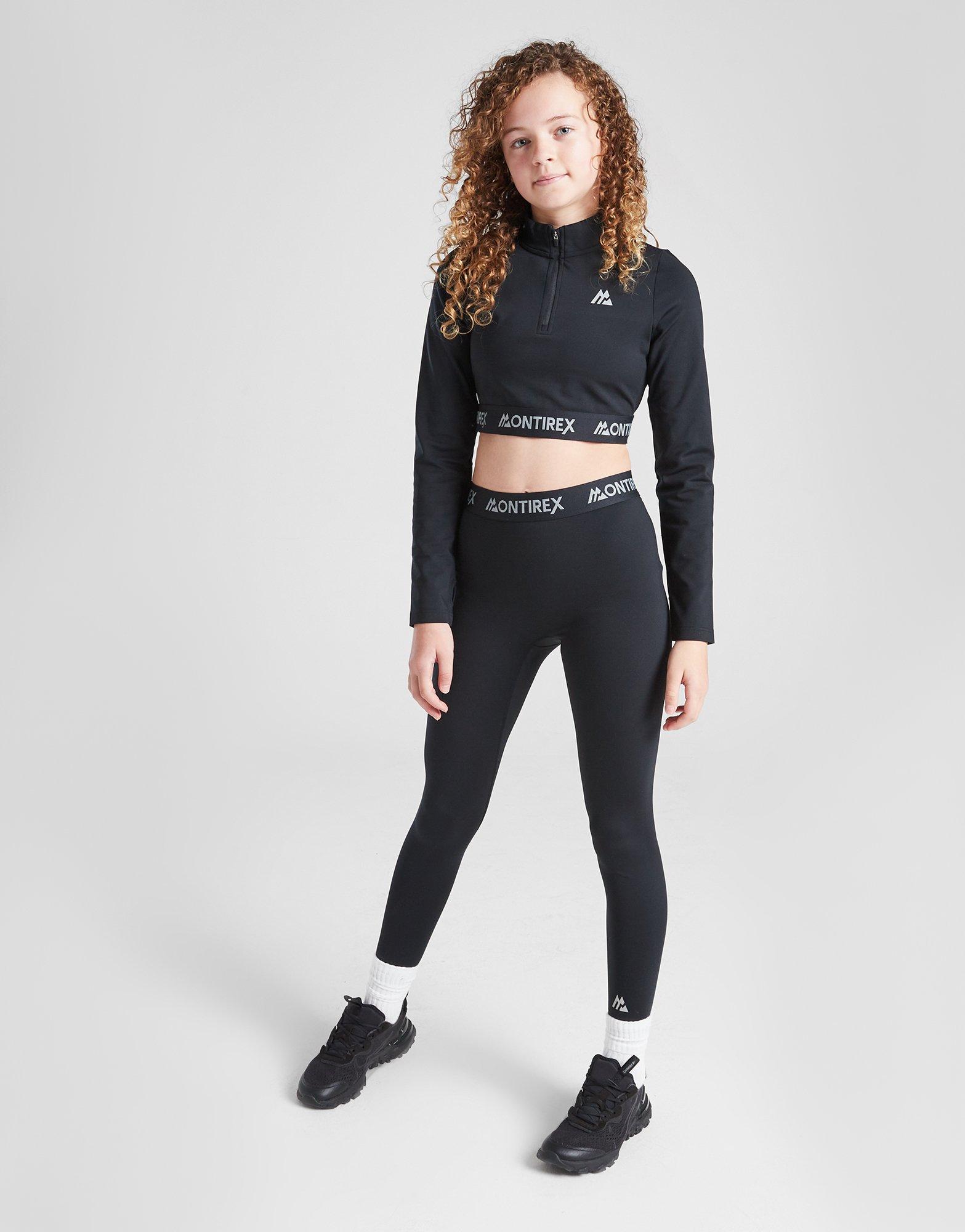 MONTIREX Girls\' Icon 1/4 Zip Top Kinder