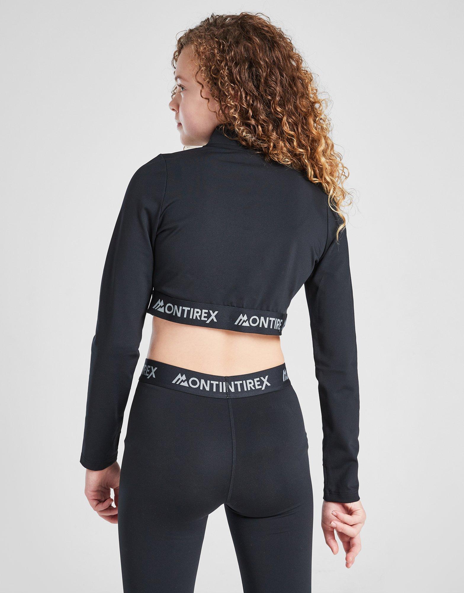 MONTIREX Girls\' Icon 1/4 Zip Top Kinder