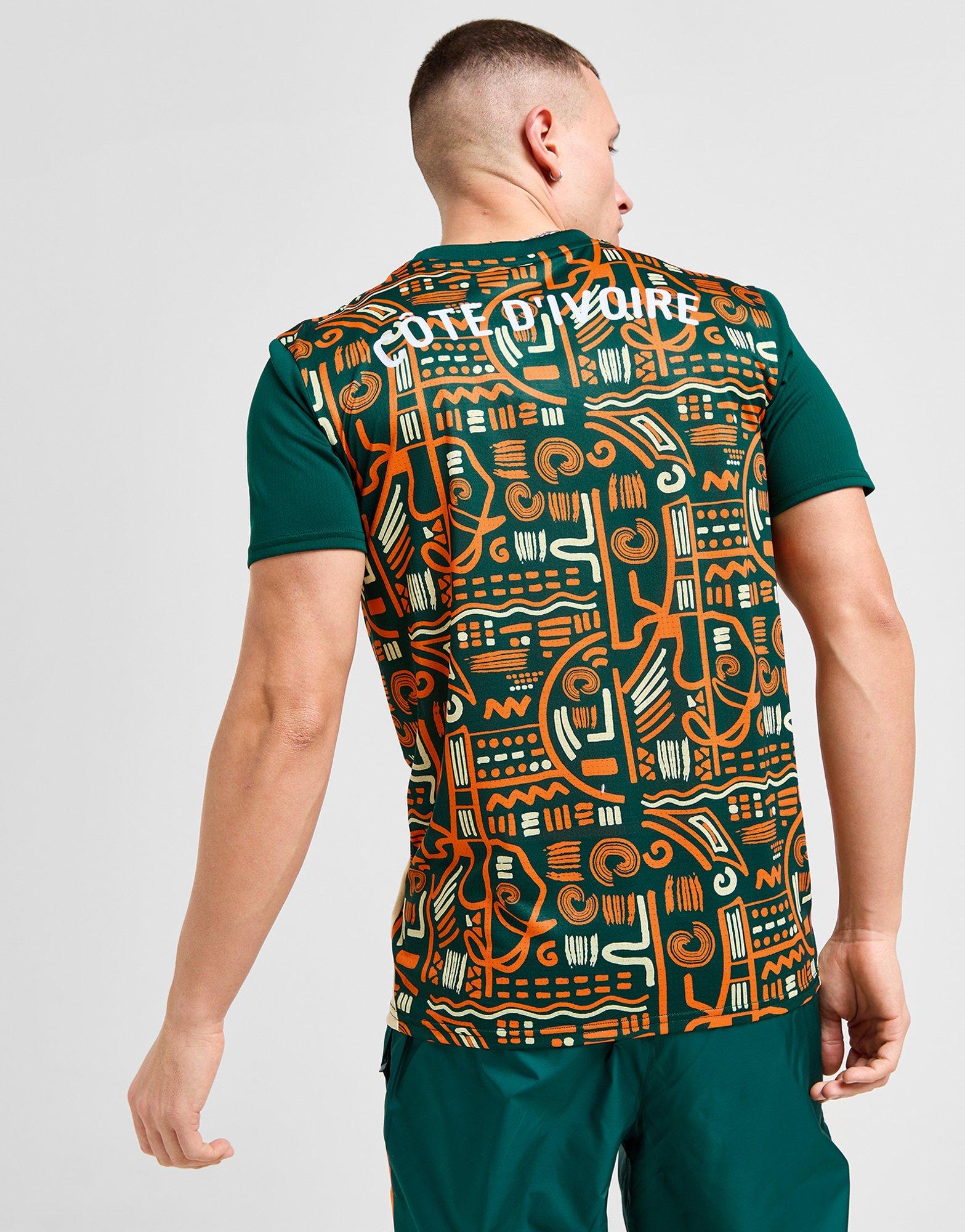 PUMA Ivory Coast Pre-Match Shirt PUMA Ivory Coast Pre-Match Shirt