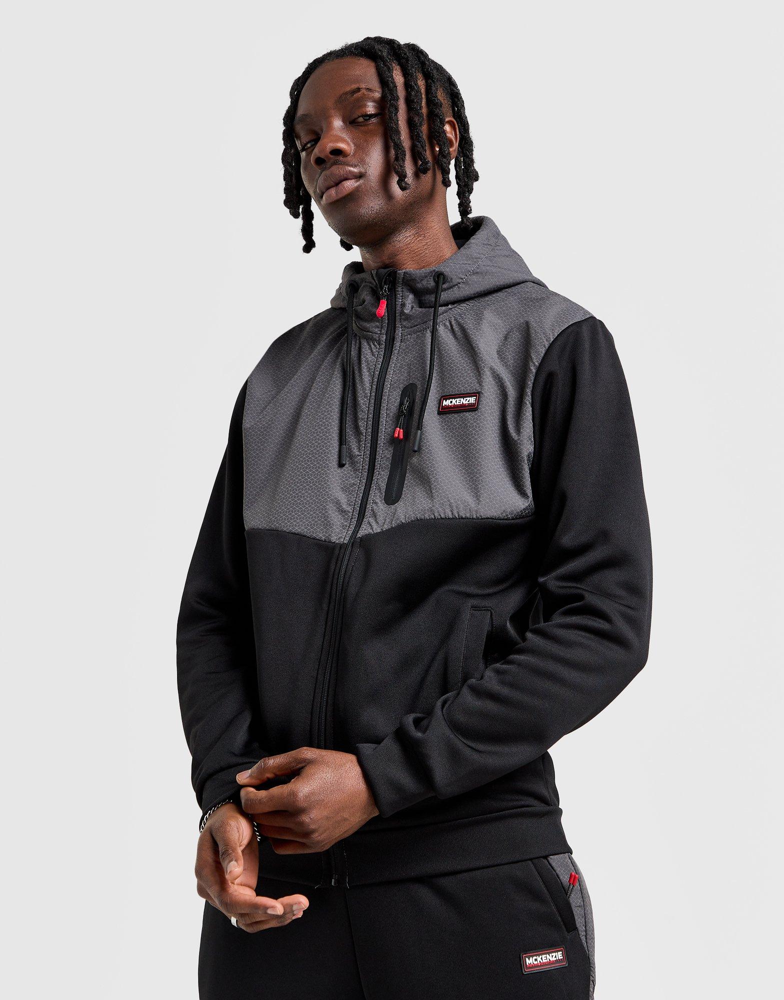 McKenzie Chaos Poly Fleece Full Zip Hoodie