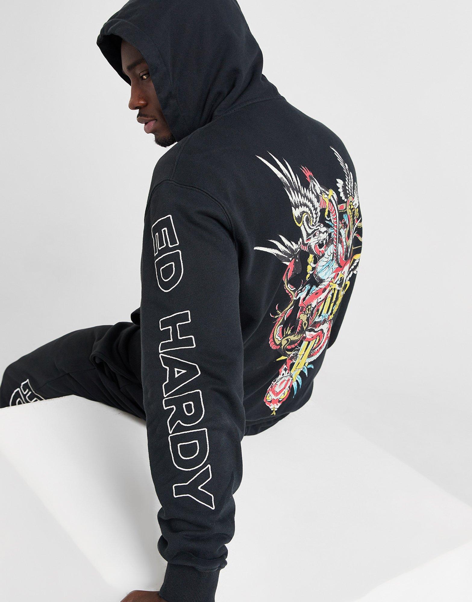Ed Hardy Battle Zip Hoodie