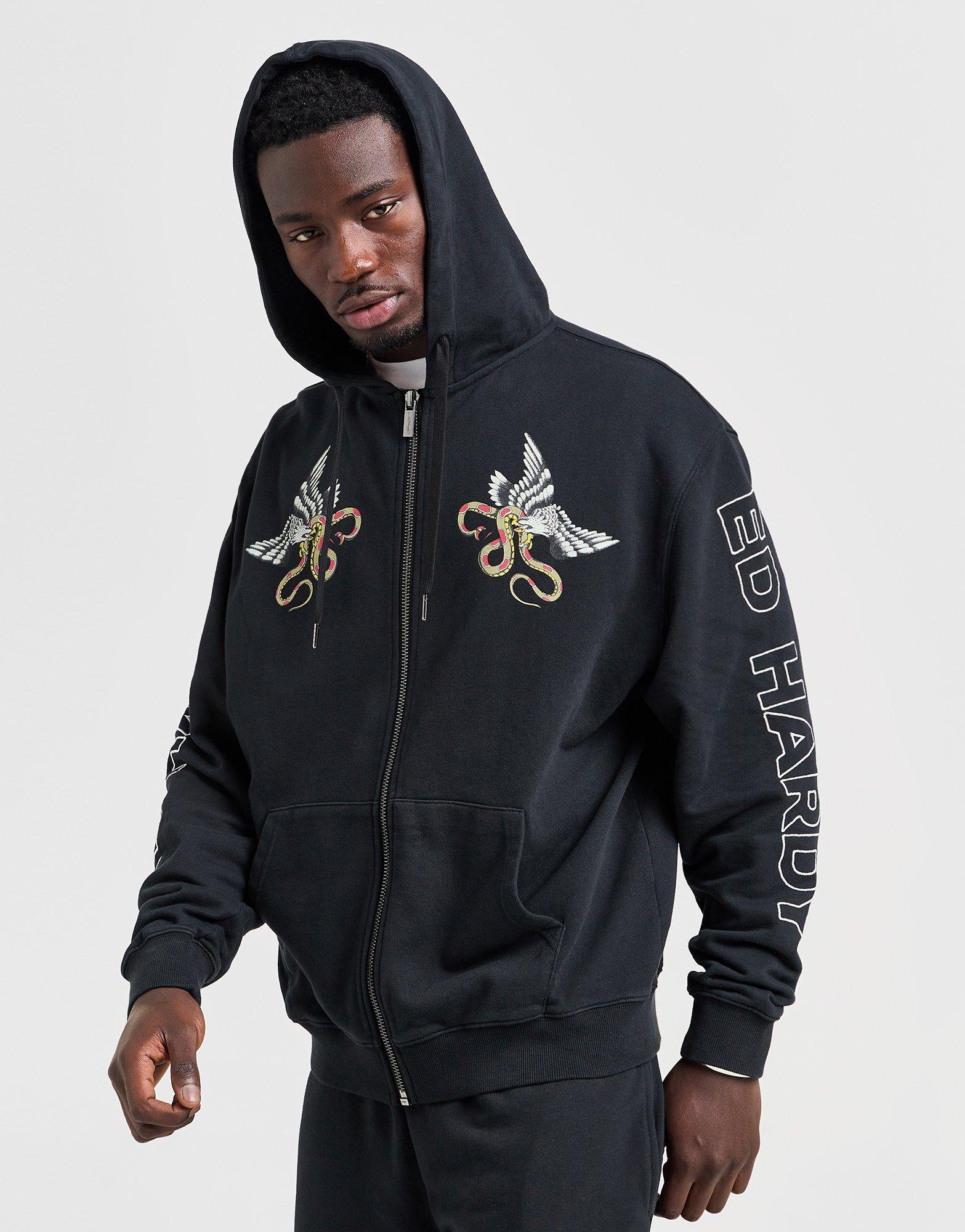 Ed Hardy Battle Zip Hoodie