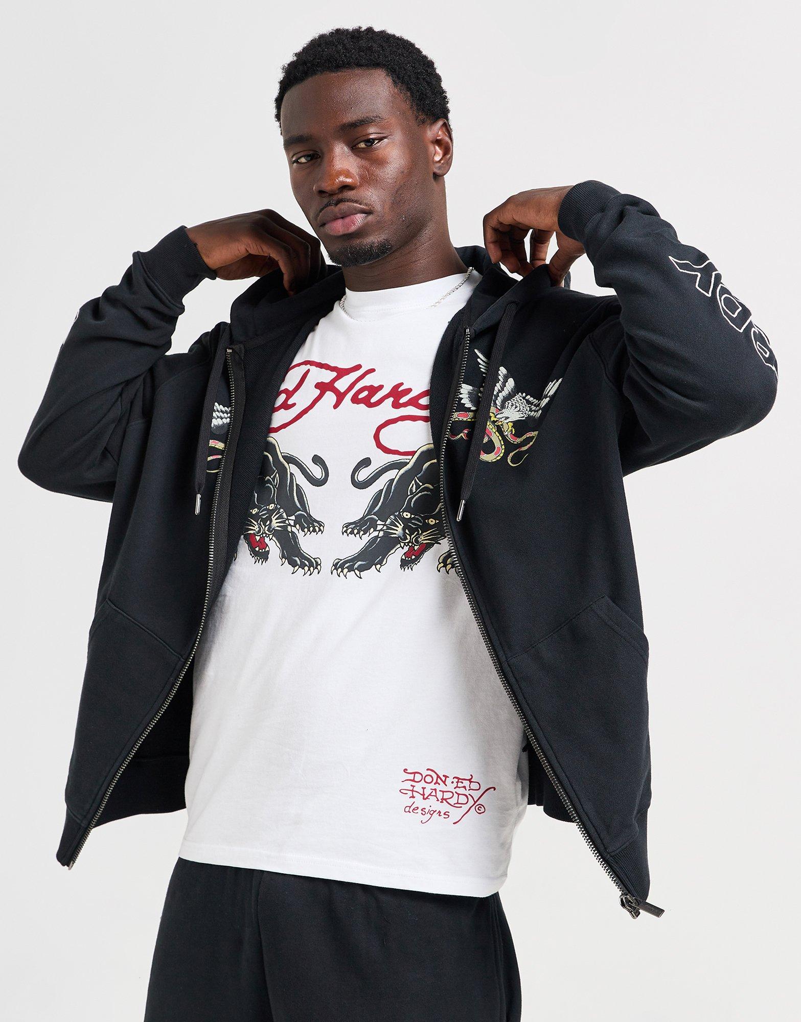 Ed Hardy Battle Zip Hoodie