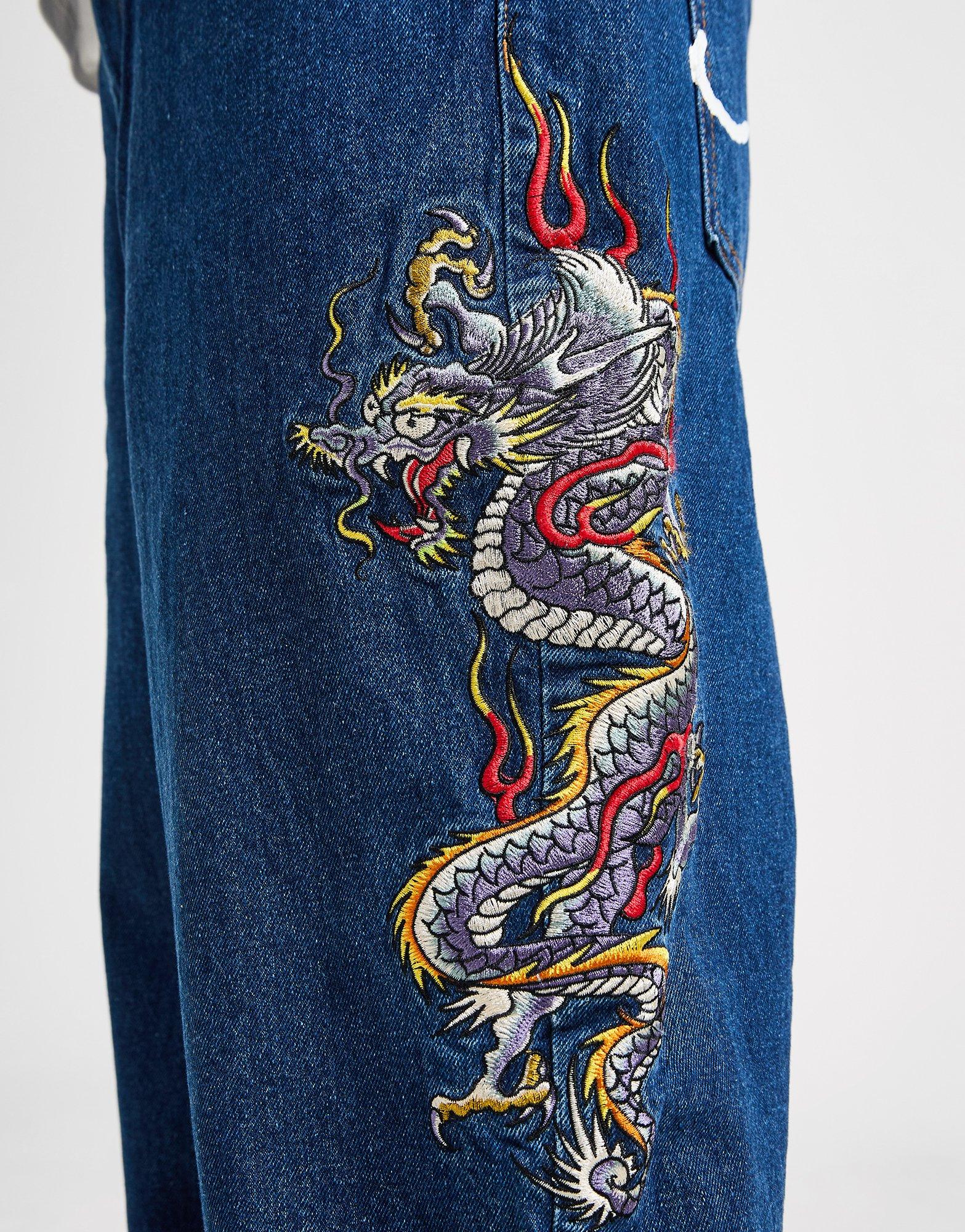 Ed Hardy Dragon Baggy Jeans