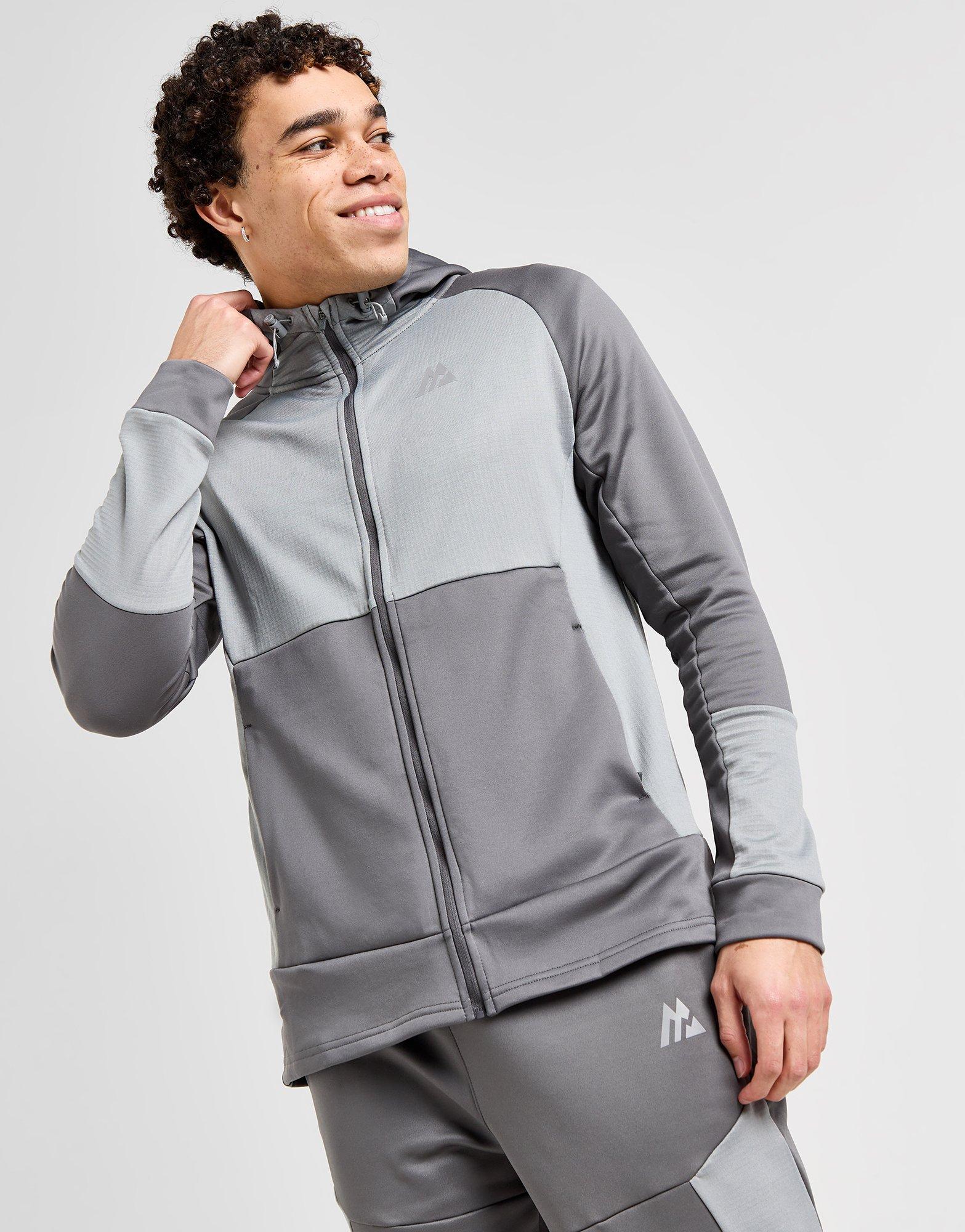 MONTIREX Flex Gridded Full Zip Hoodie