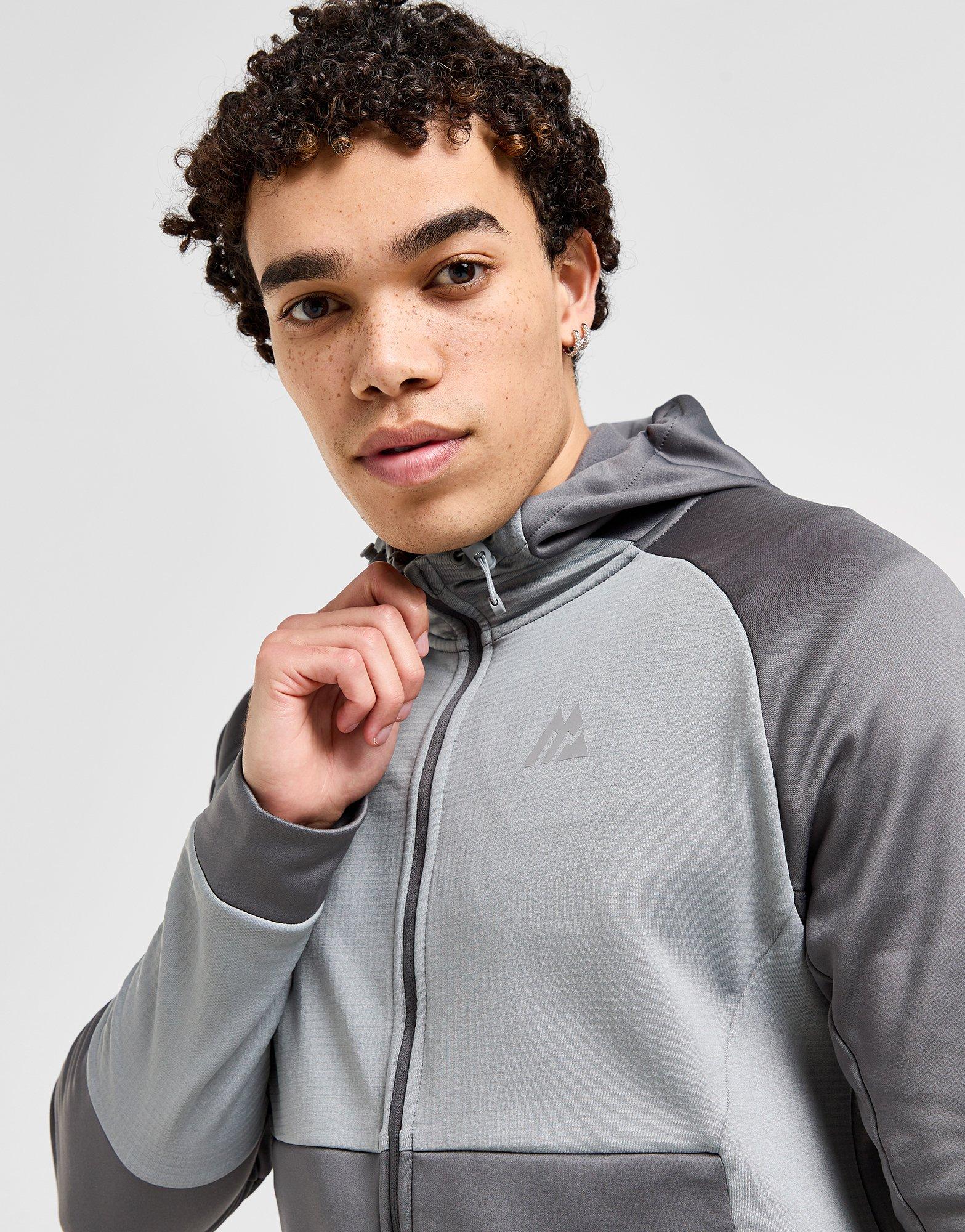 MONTIREX Flex Gridded Full Zip Hoodie