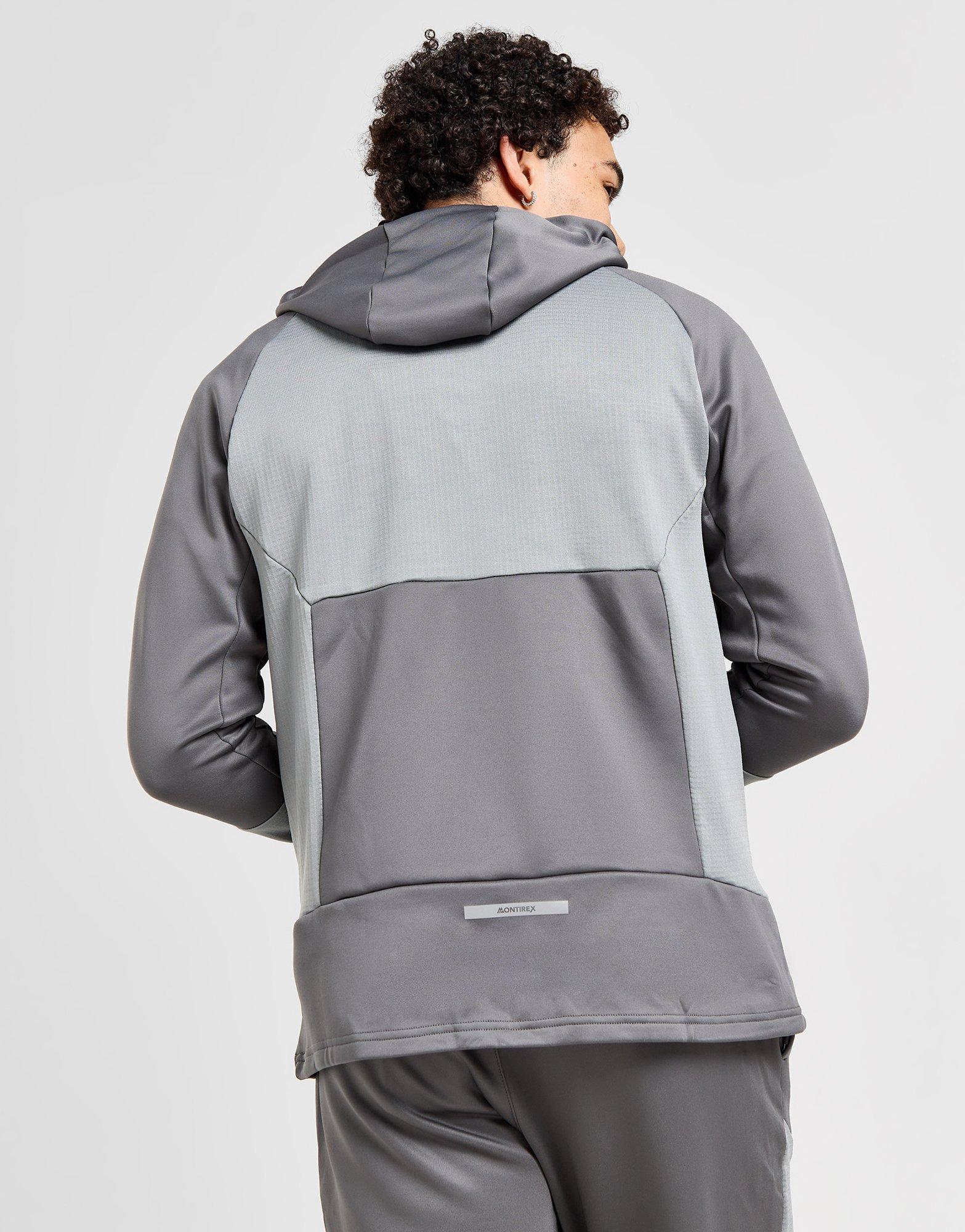 MONTIREX Flex Gridded Full Zip Hoodie