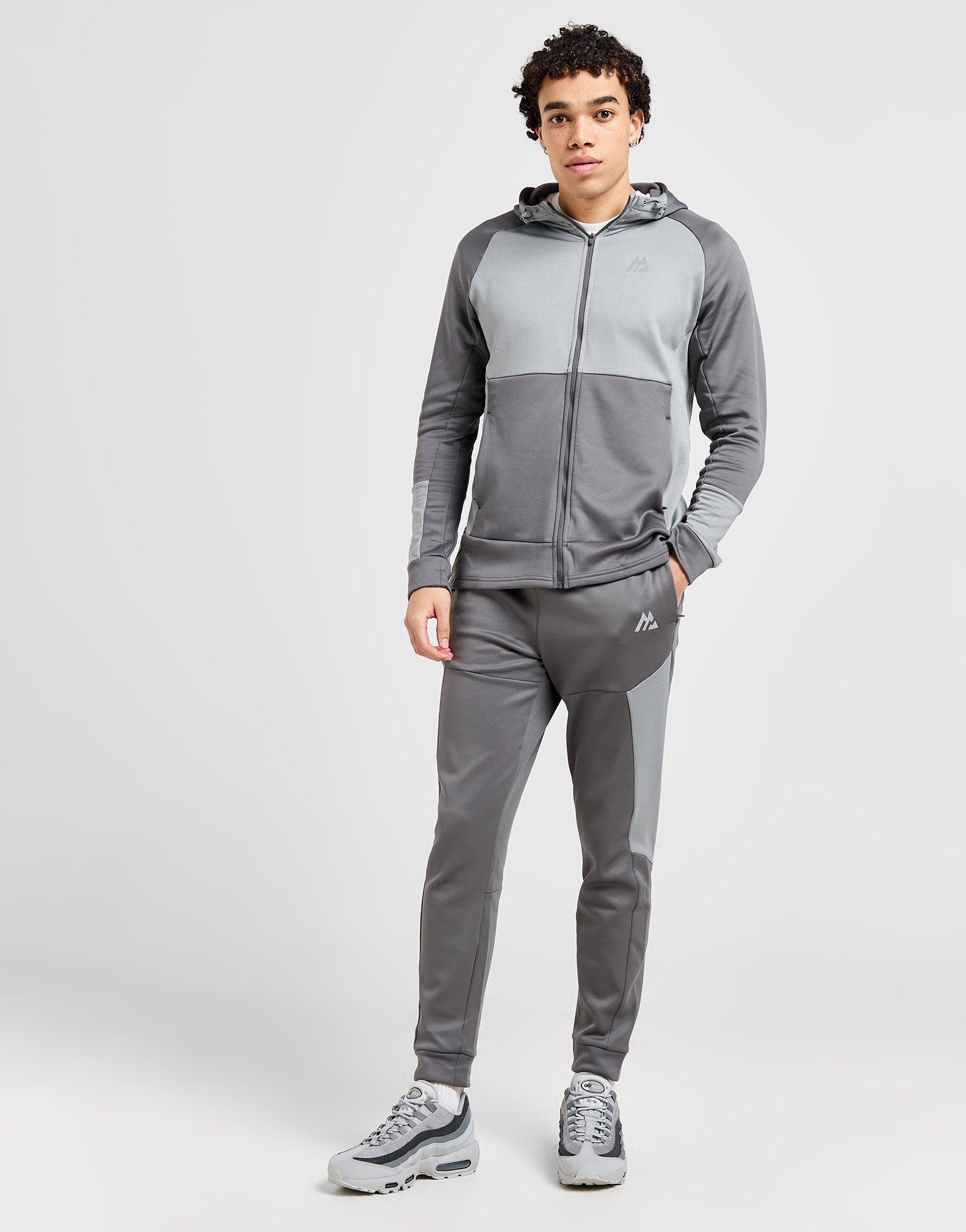 MONTIREX Flex Gridded Full Zip Hoodie
