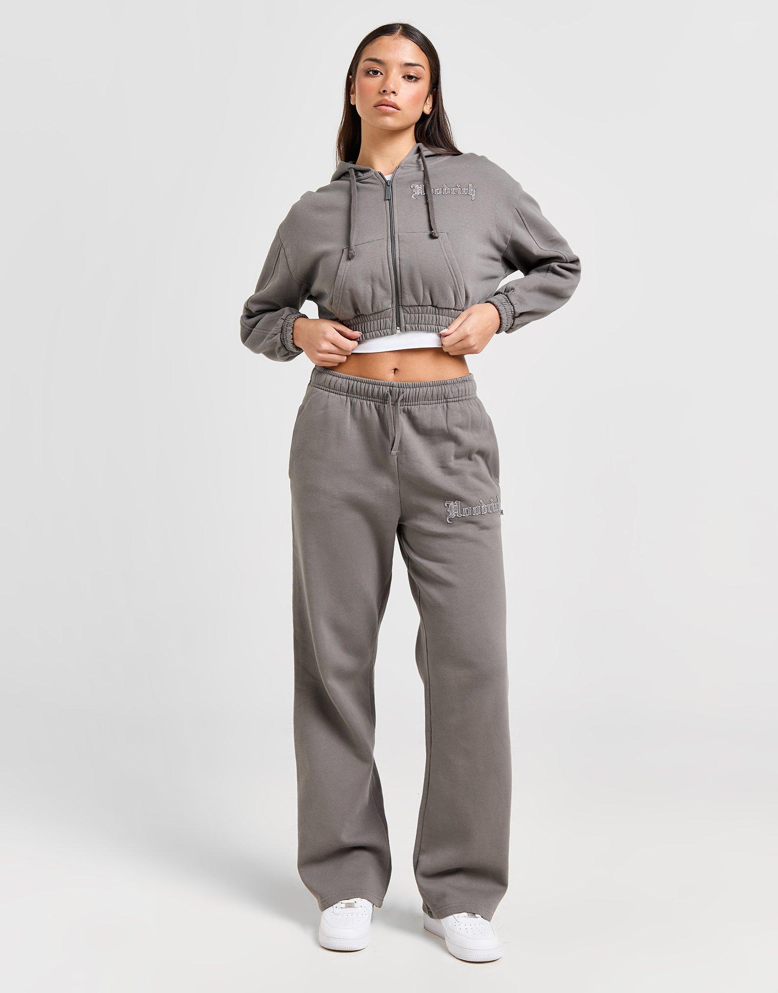 Hoodrich Tagra Full Zip Cropped Hoodie