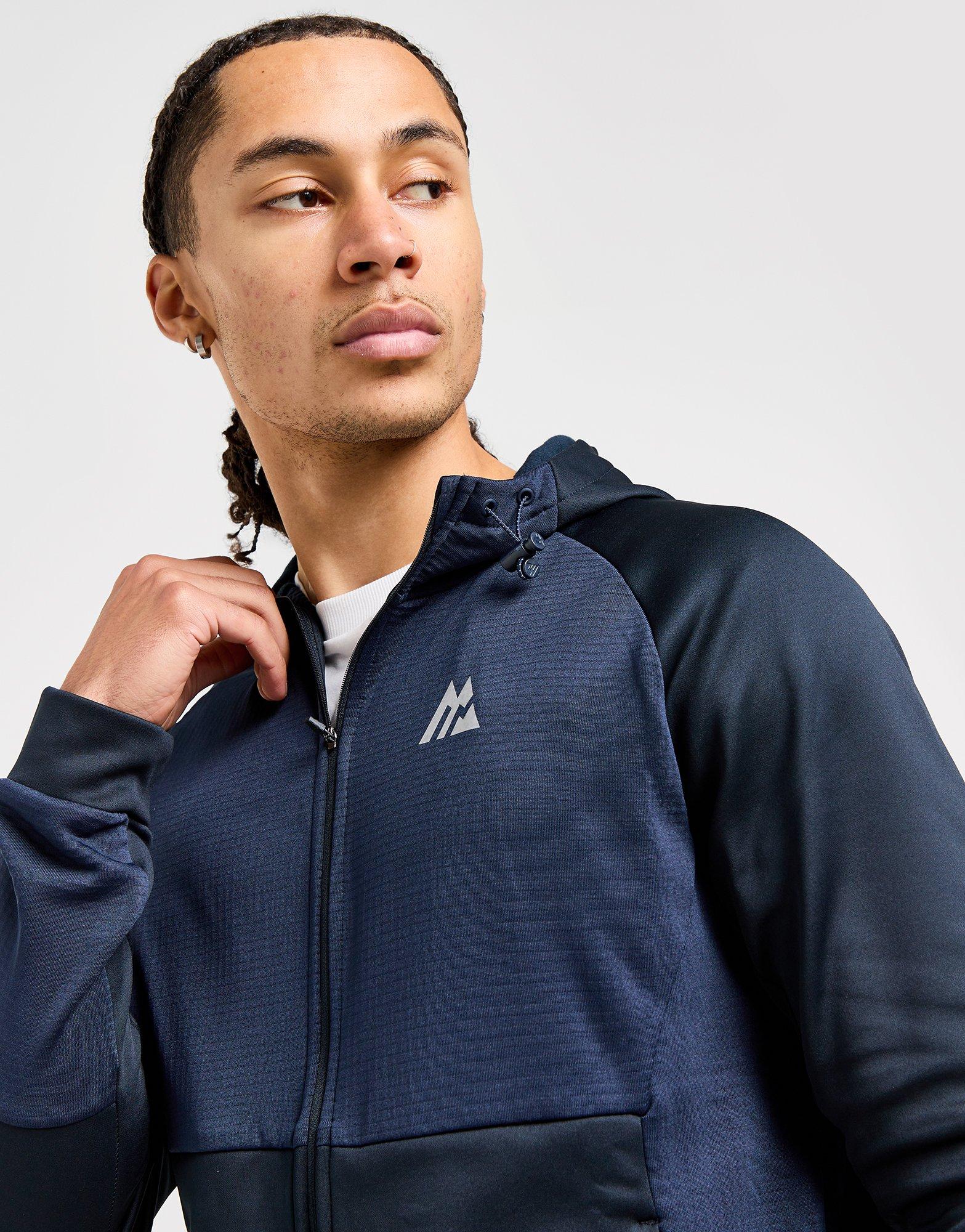 MONTIREX Flex Gridded Full Zip Hoodie