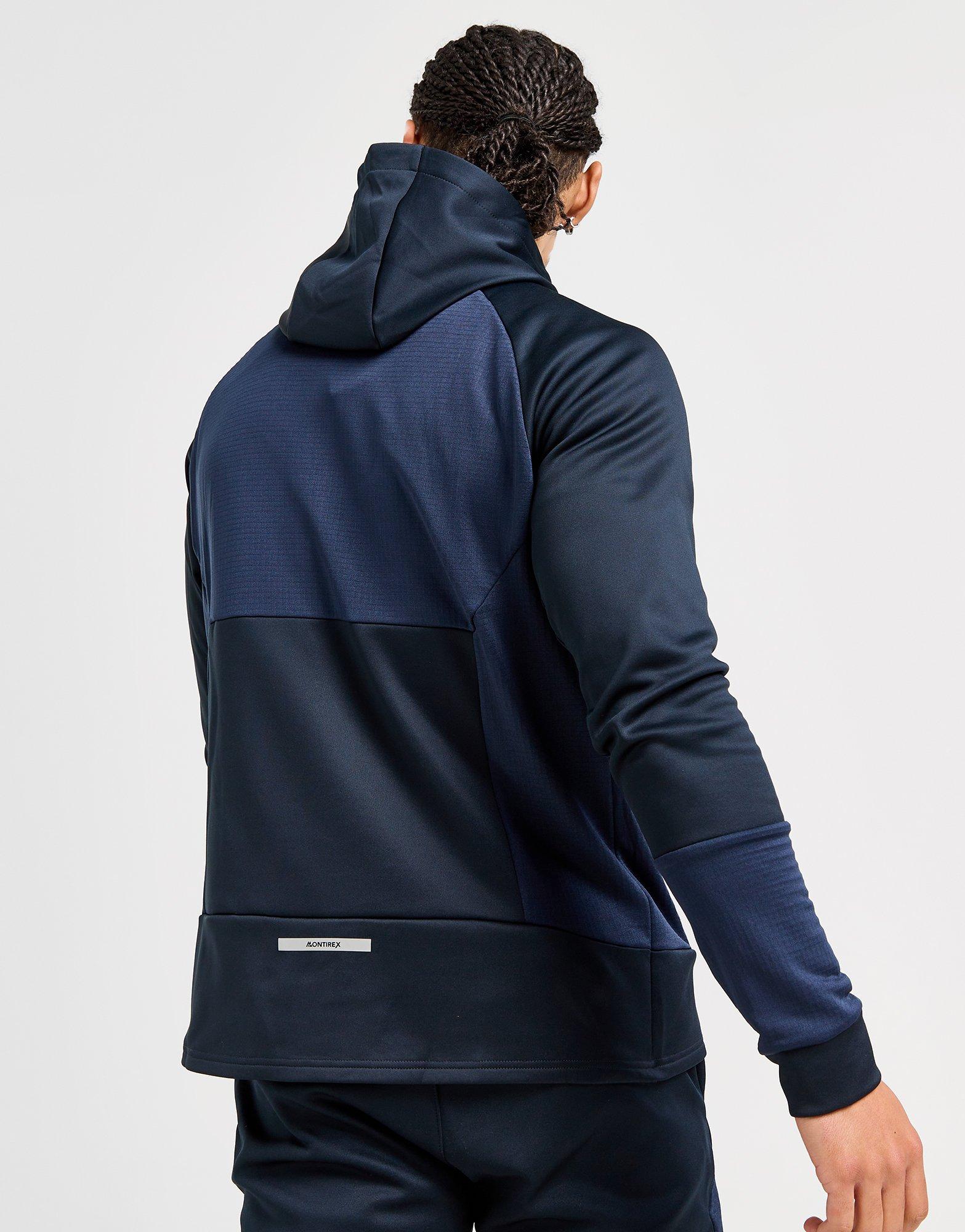 MONTIREX Flex Gridded Full Zip Hoodie