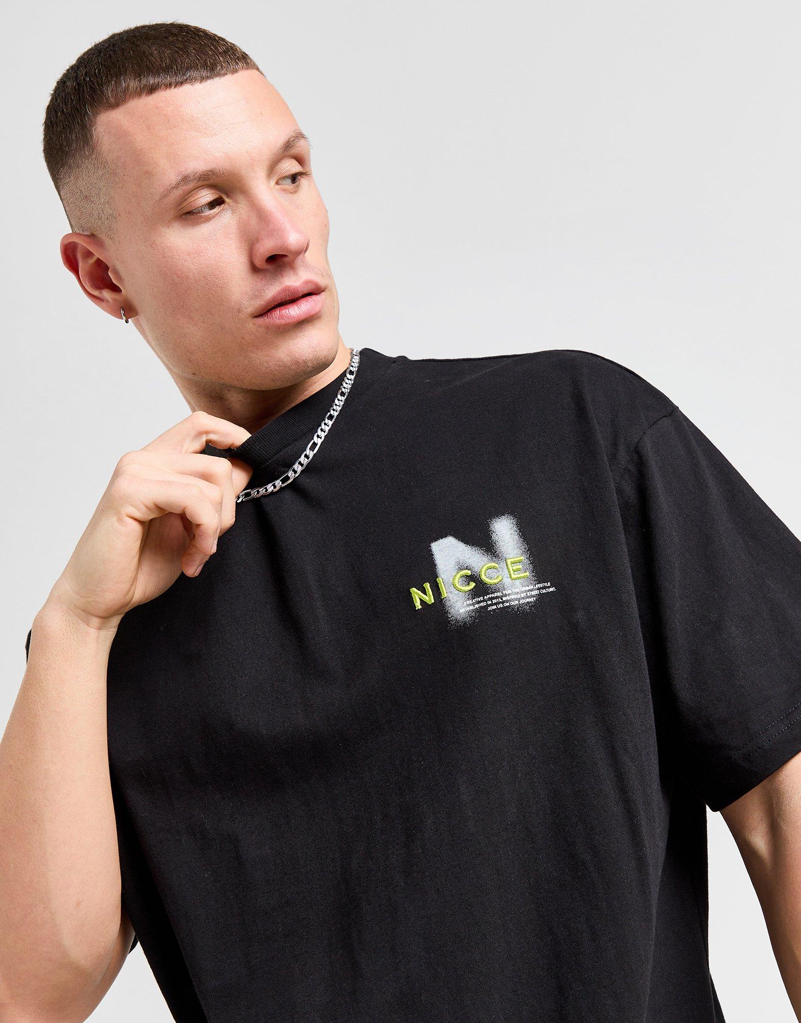 Nicce Blur Relaxed T-Shirt
