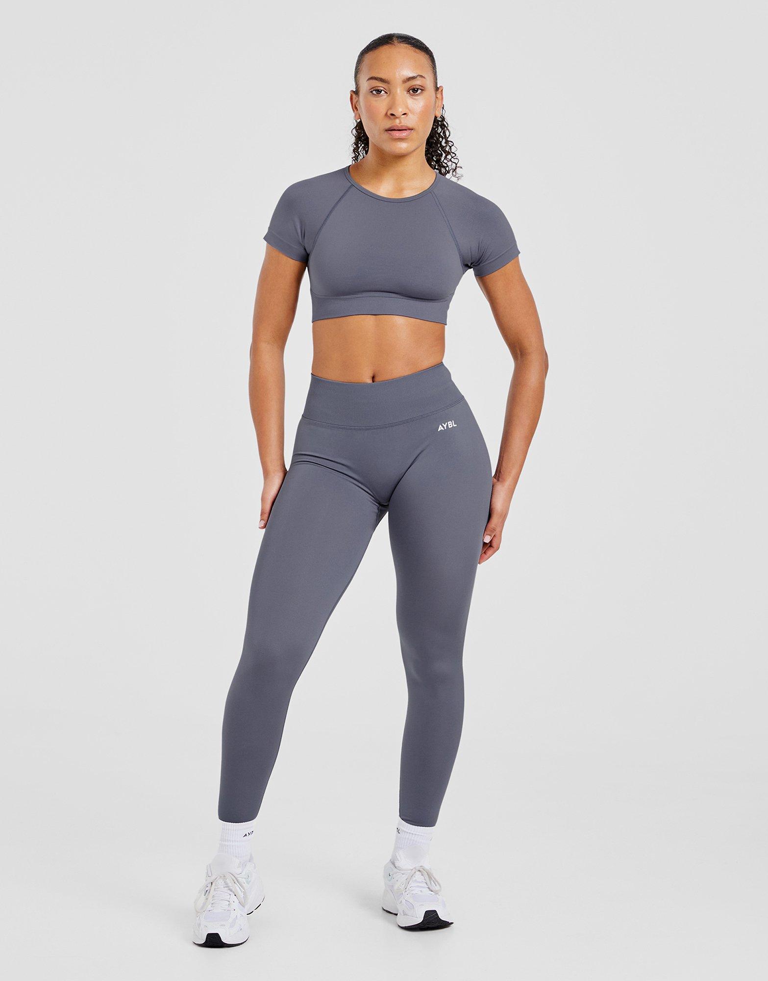 AYBL Adapt Seamless Short Sleeve Crop Top