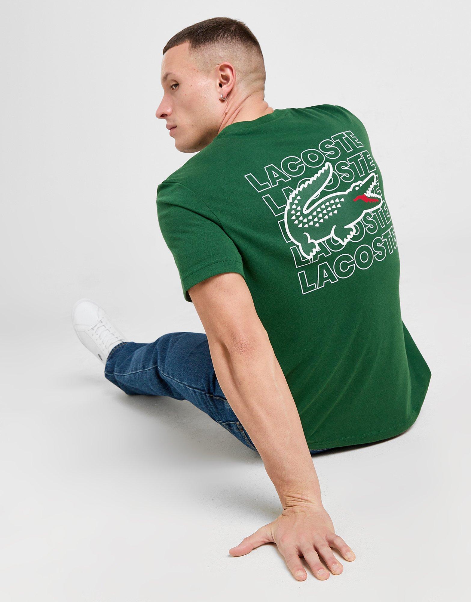 Lacoste Repeat Back Print T-Shirt