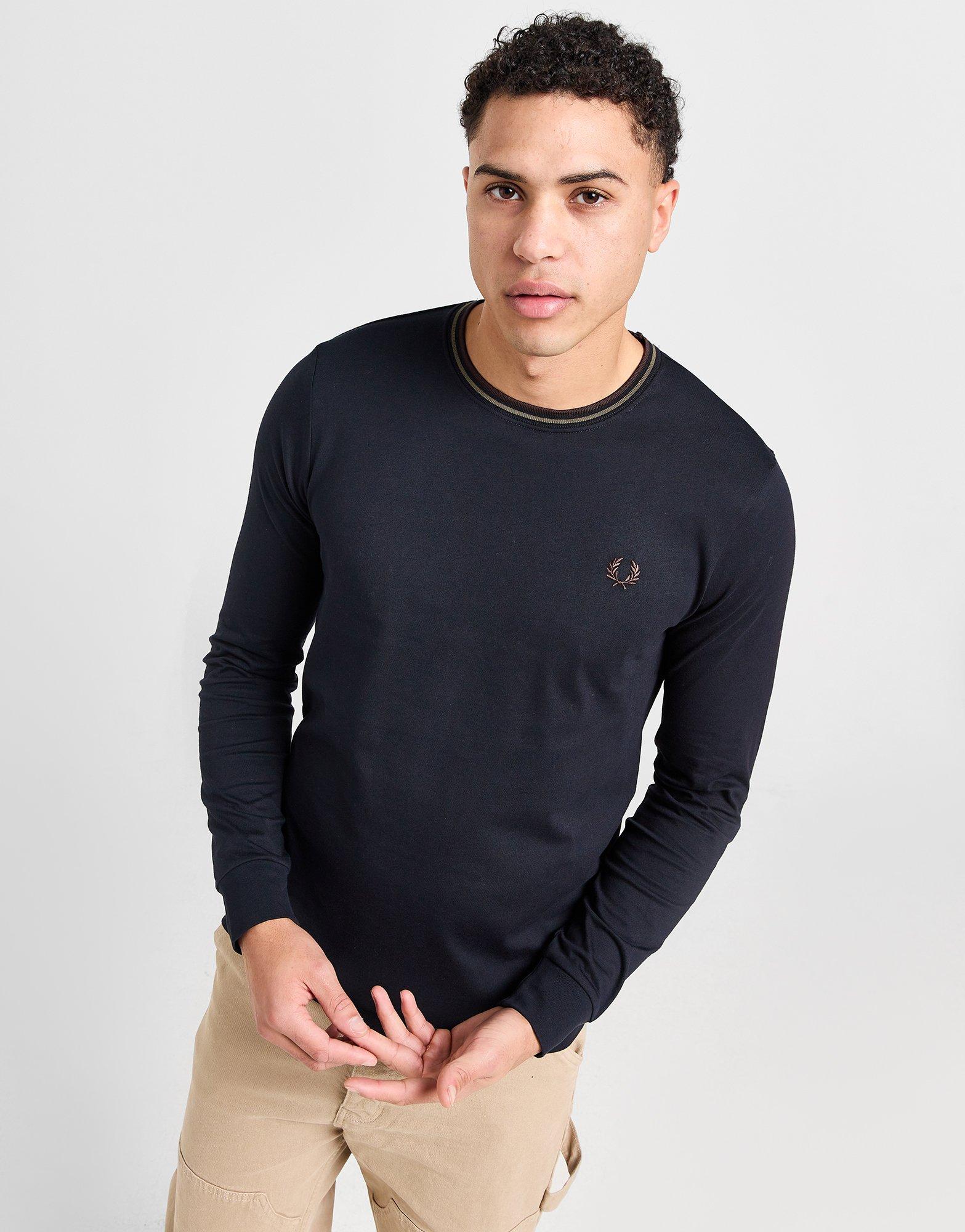 Fred Perry Twin Tip Long Sleeve T-Shirt