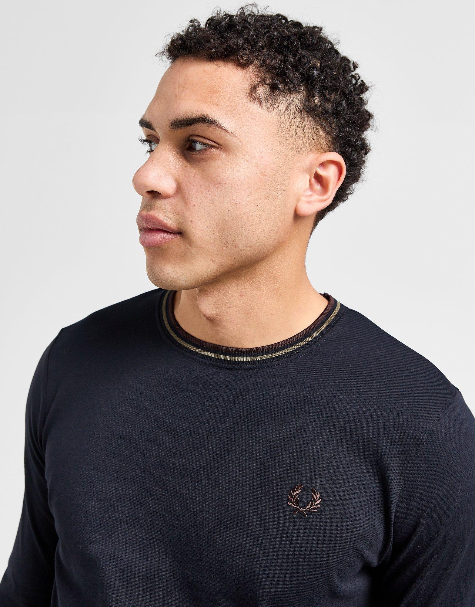 Fred Perry Twin Tip Long Sleeve T-Shirt