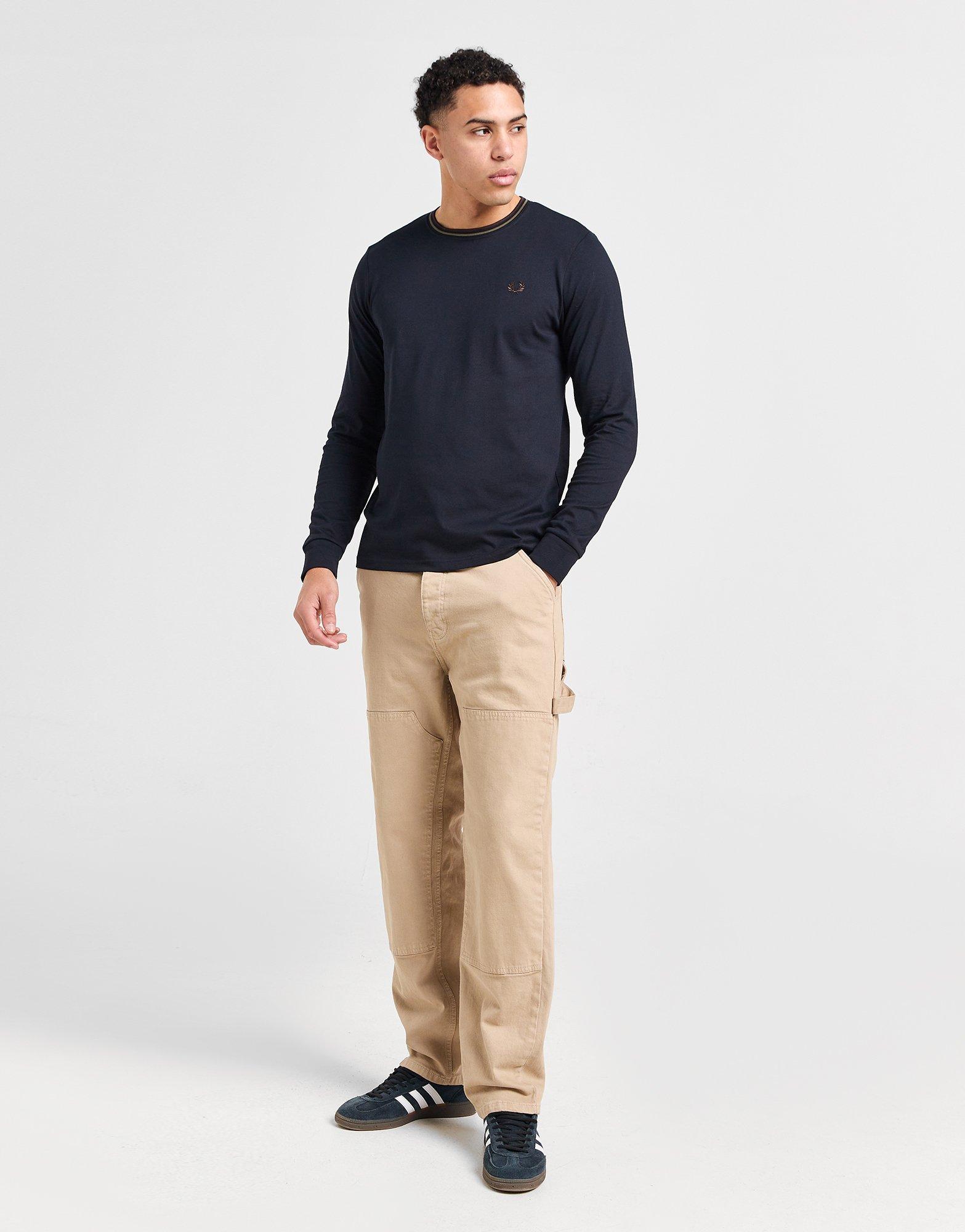 Fred Perry Twin Tip Long Sleeve T-Shirt