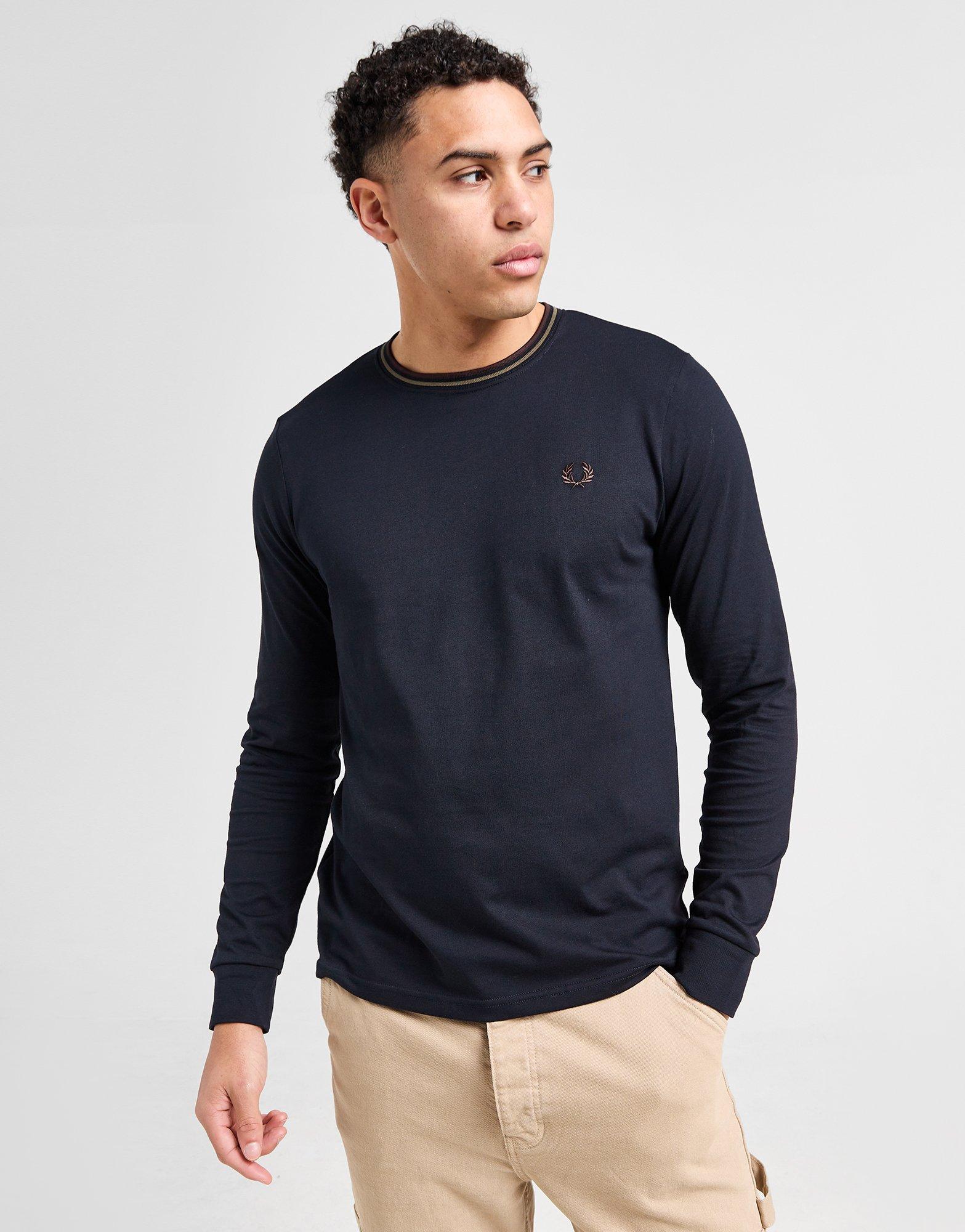 Fred Perry Twin Tip Long Sleeve T-Shirt