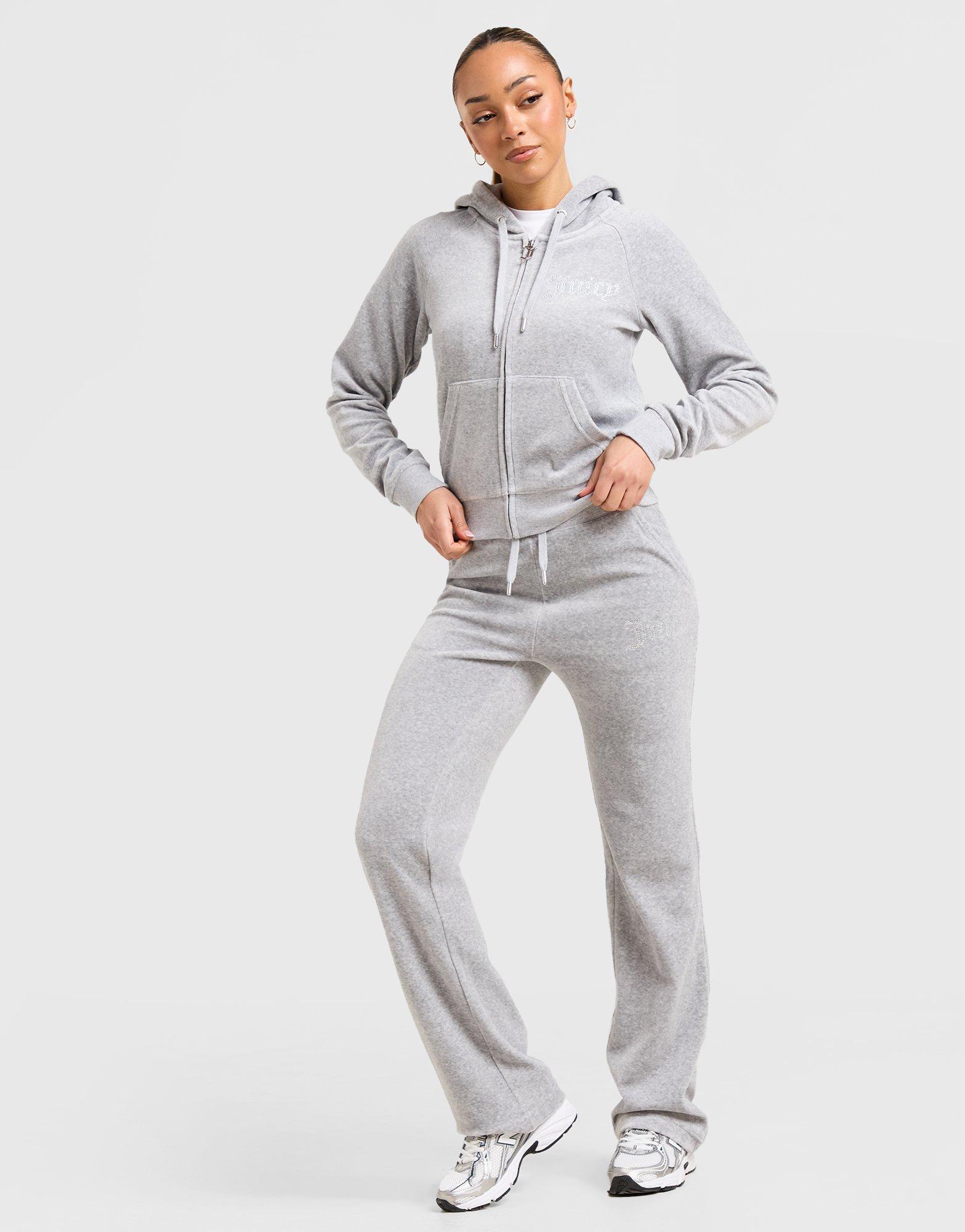 JUICY COUTURE Diamante Logo Hoodie