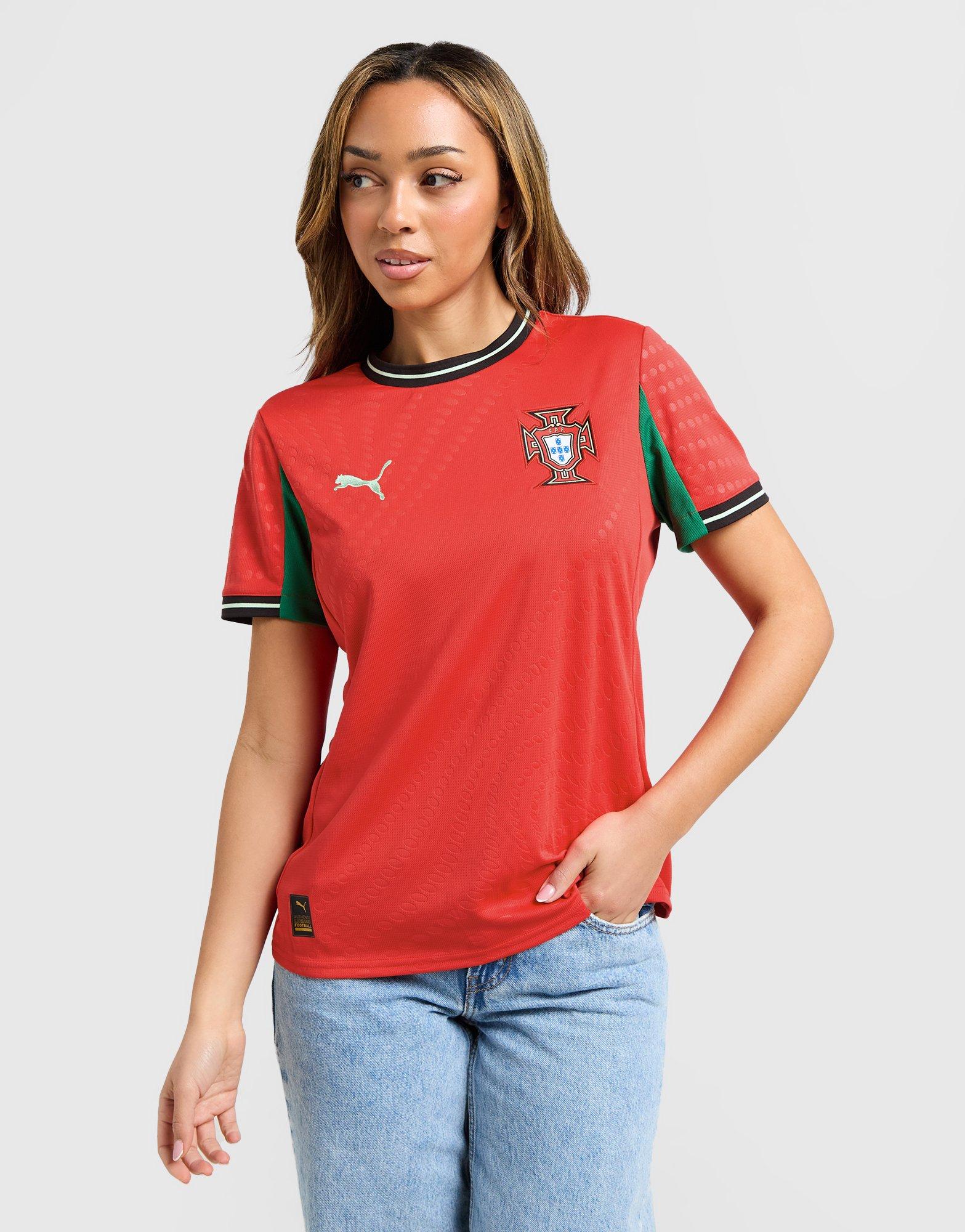 PUMA Portugal 2025 Heim Shirt Damen PUMA Portugal 2025 Heim Shirt Damen