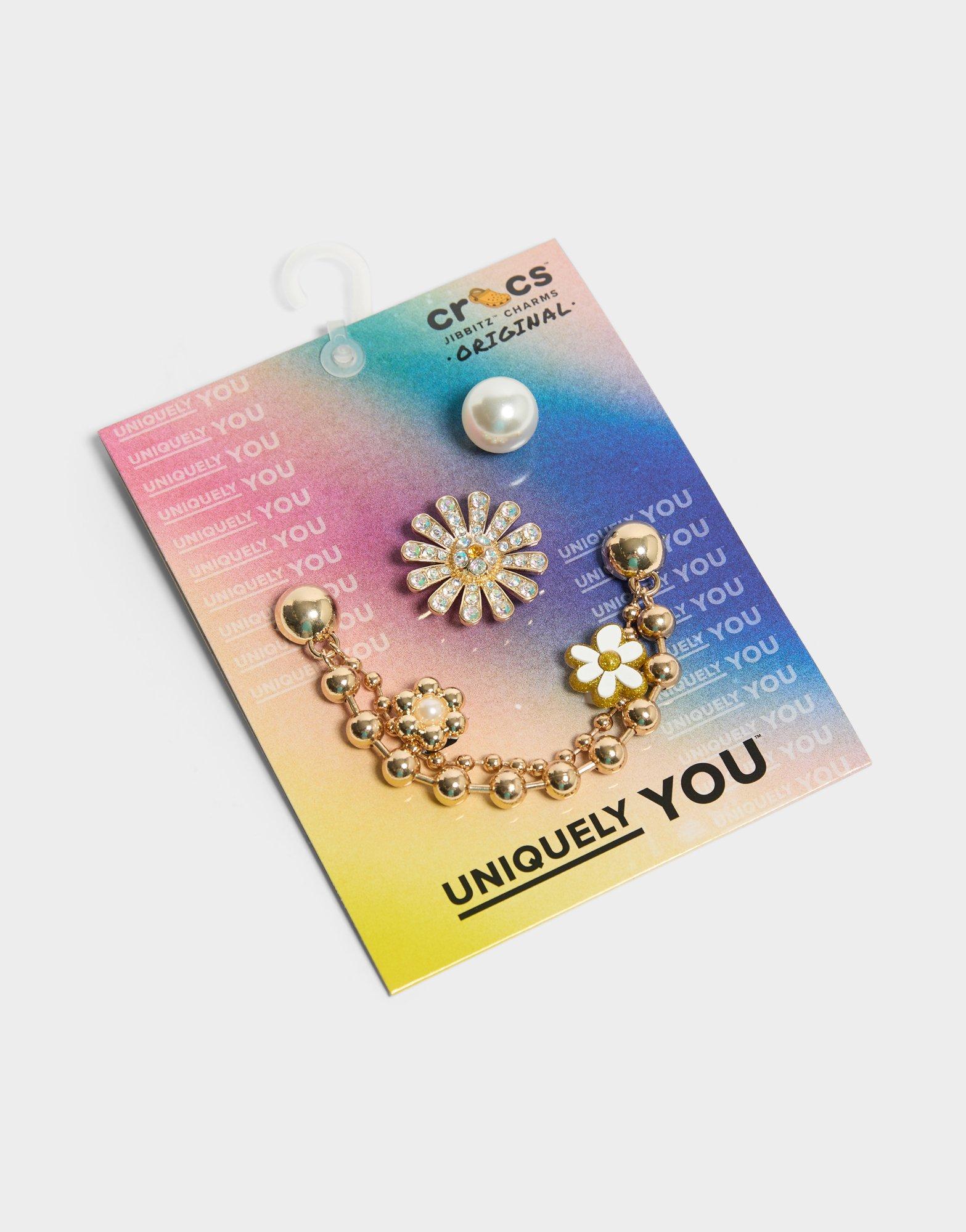 Crocs 5er-Pack Pretty In Gold Jibbitz-Anhänger
