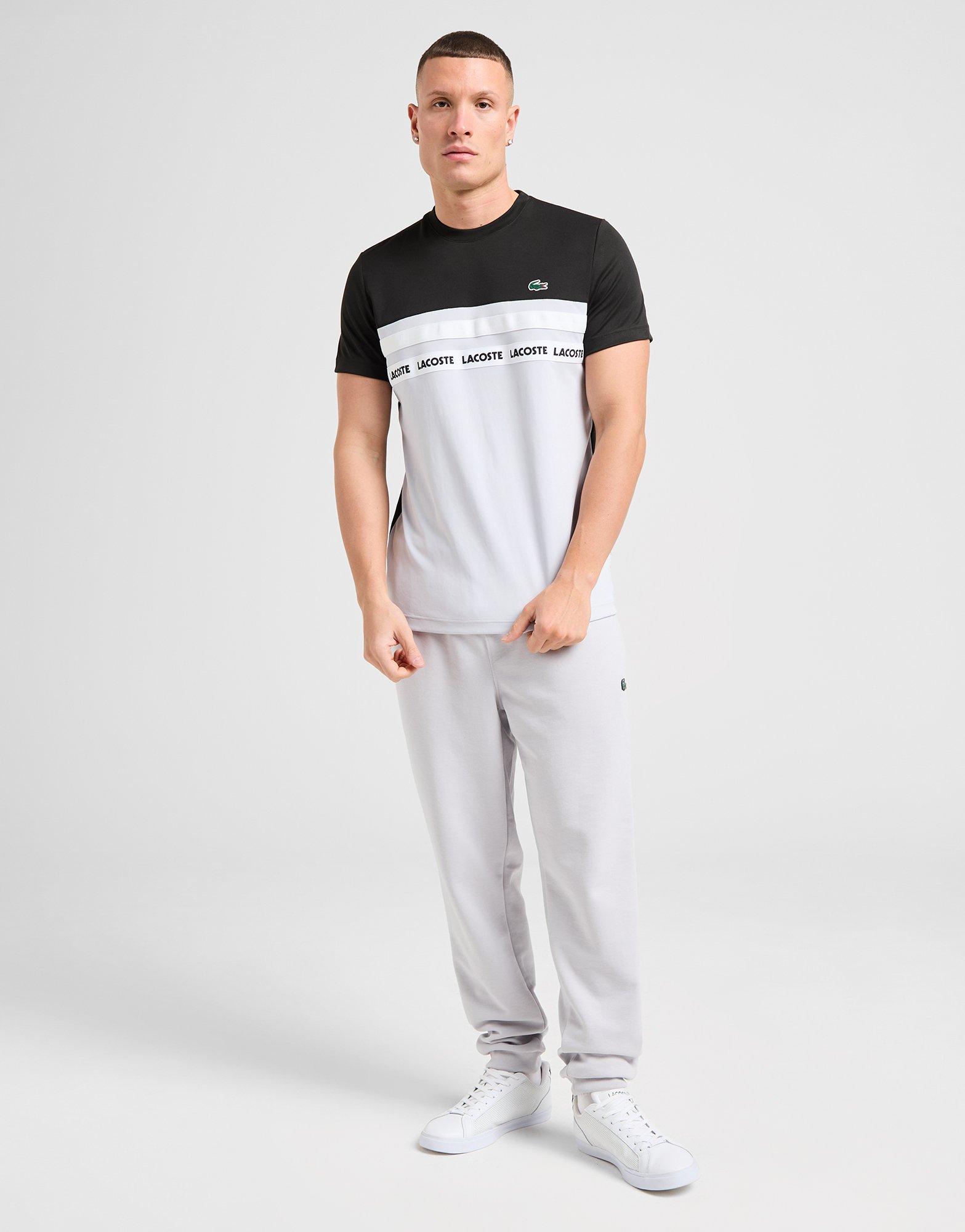 Lacoste Colour Block Tape T-Shirt Lacoste Colour Block Tape T-Shirt