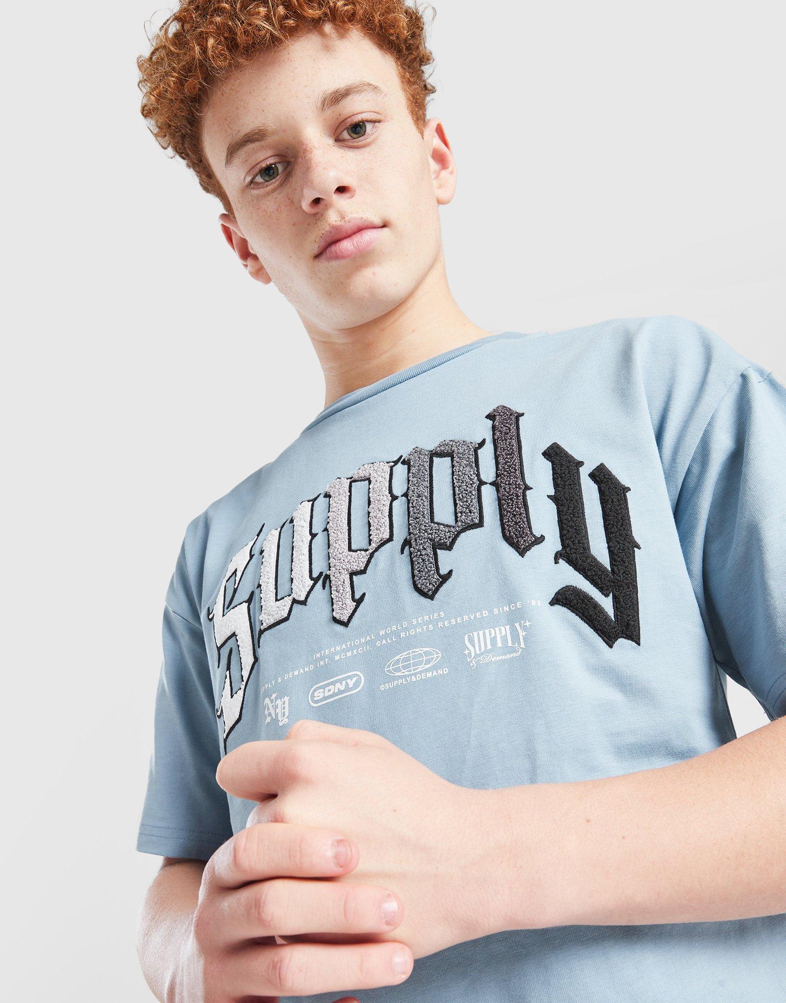 Supply & Demand Bianco T-Shirt Kinder