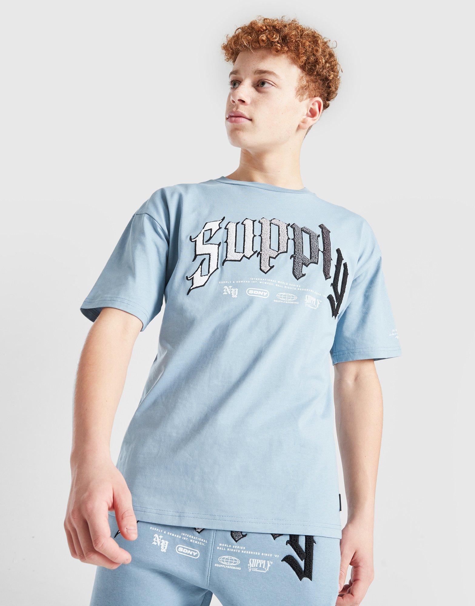 Supply & Demand Bianco T-Shirt Kinder