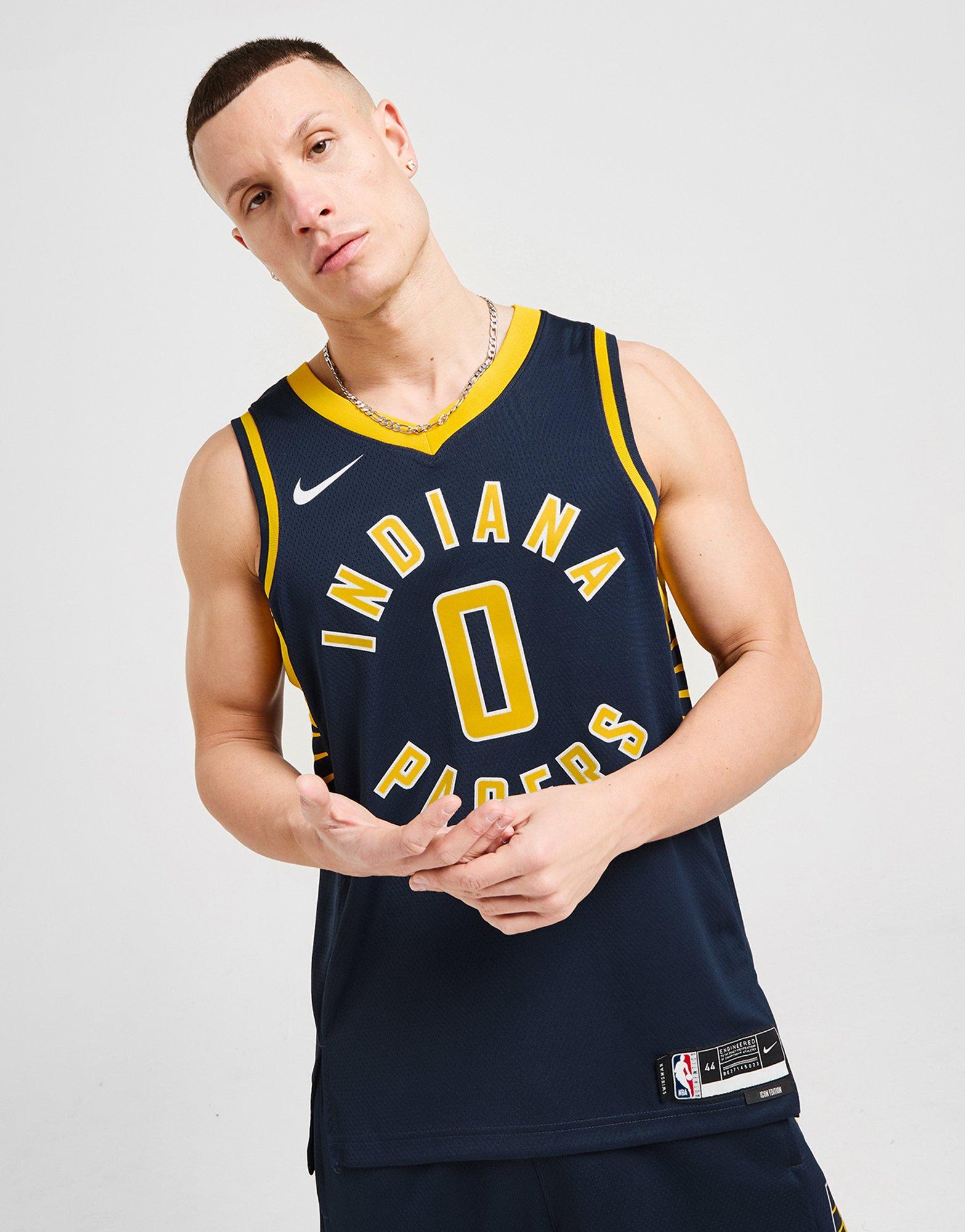 Jordan NBA Indiana Pacers Swingman Haliburton #0 Jersey Jordan NBA Indiana Pacers Swingman Haliburton #0 Jersey