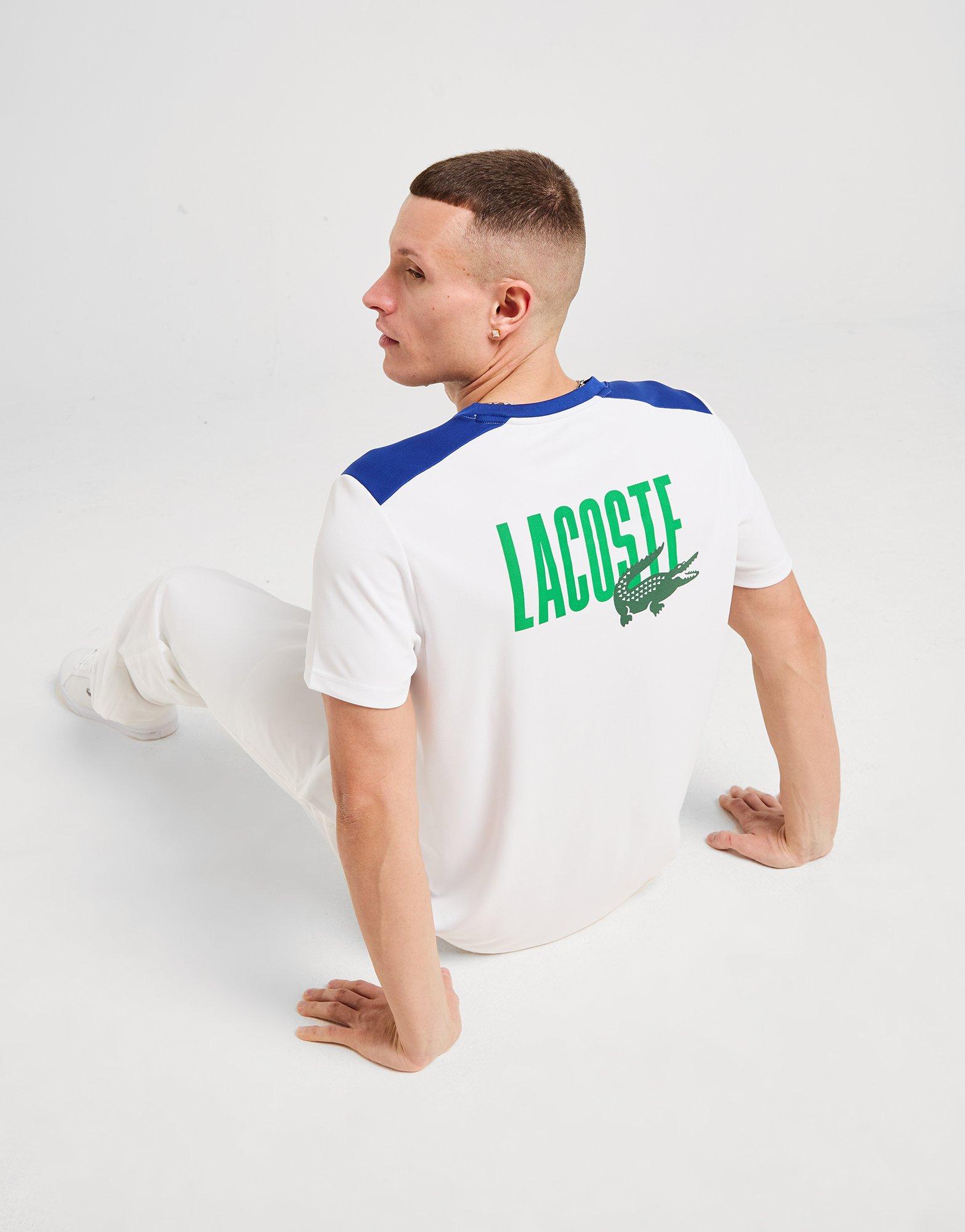 Lacoste Back Logo Colour Block T-Shirt