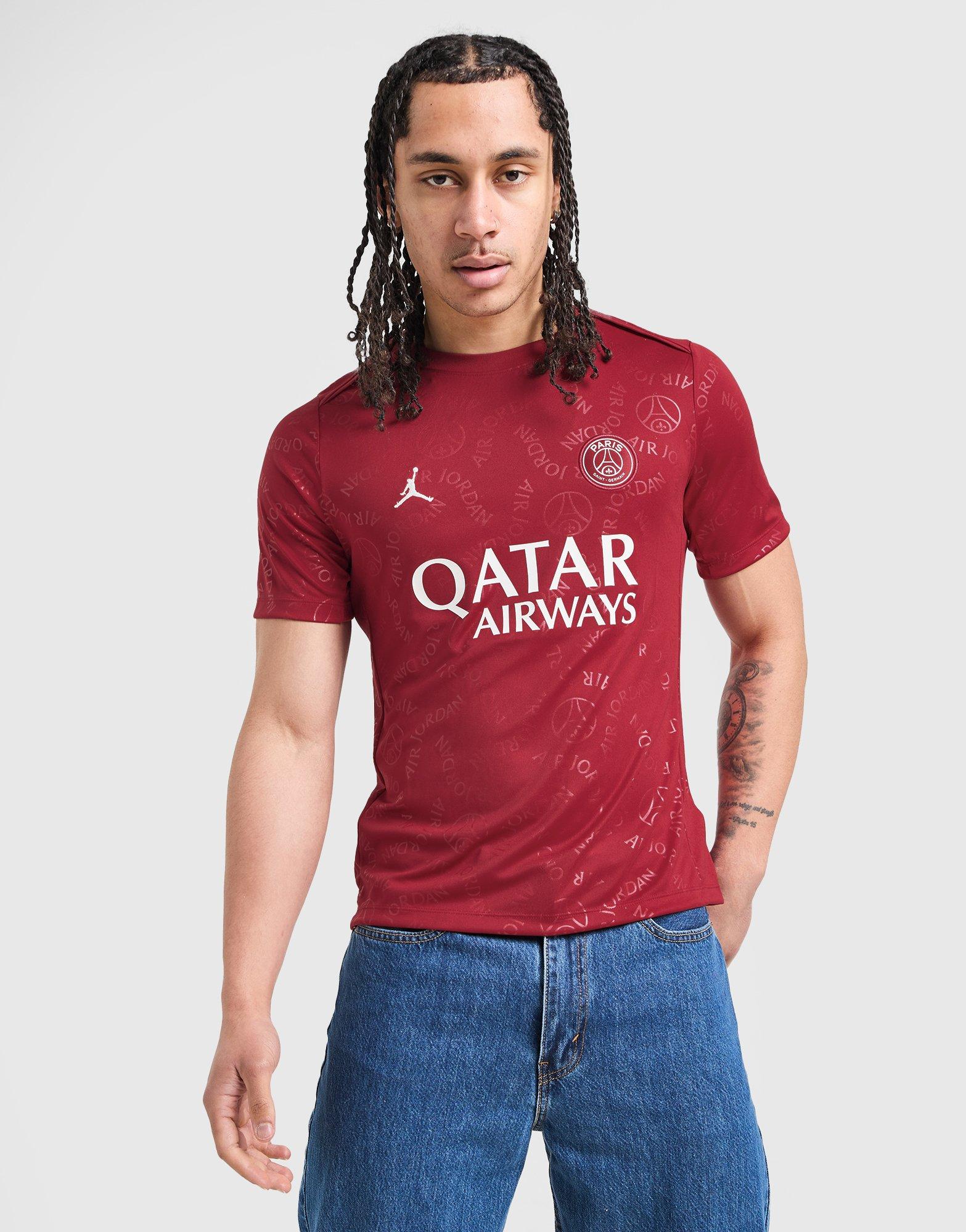 Jordan Paris Saint Germain Pre Match Shirt Jordan Paris Saint Germain Pre Match Shirt
