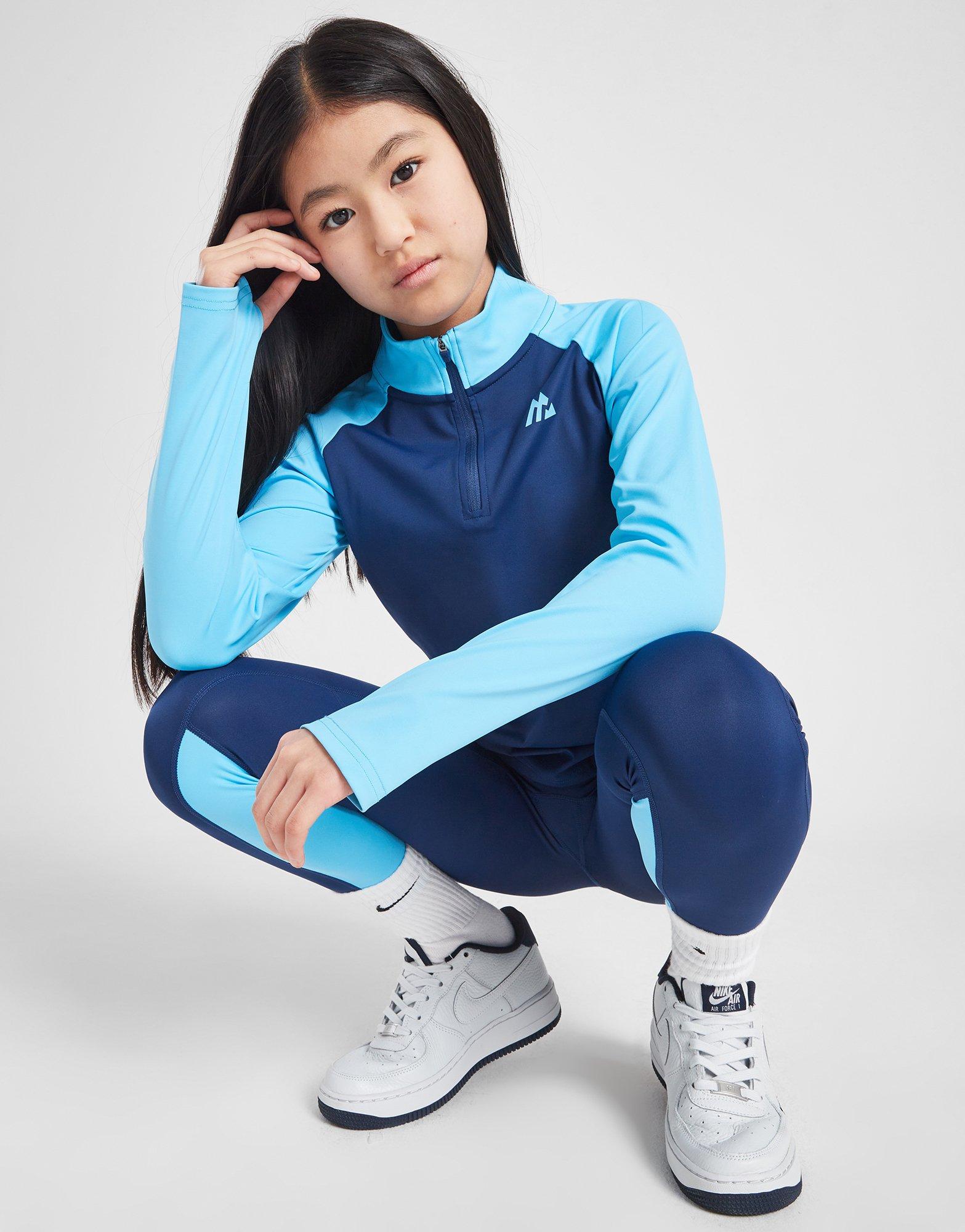 MONTIREX Girls\' Dash 1/4 Zip Top Junior