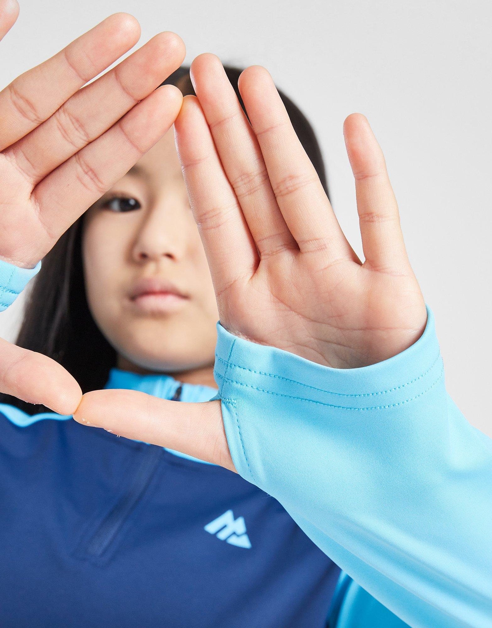 MONTIREX Girls\' Dash 1/4 Zip Top Junior