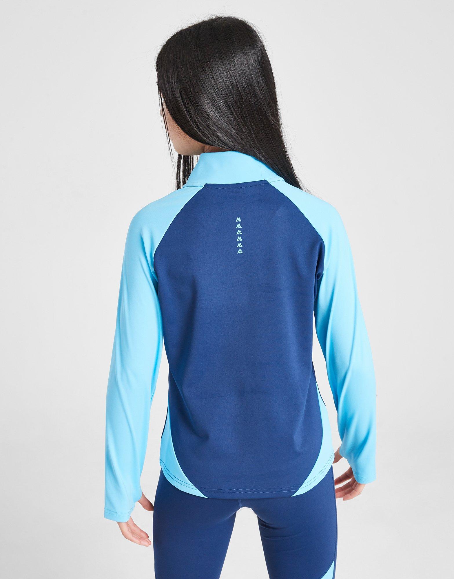 MONTIREX Girls\' Dash 1/4 Zip Top Junior