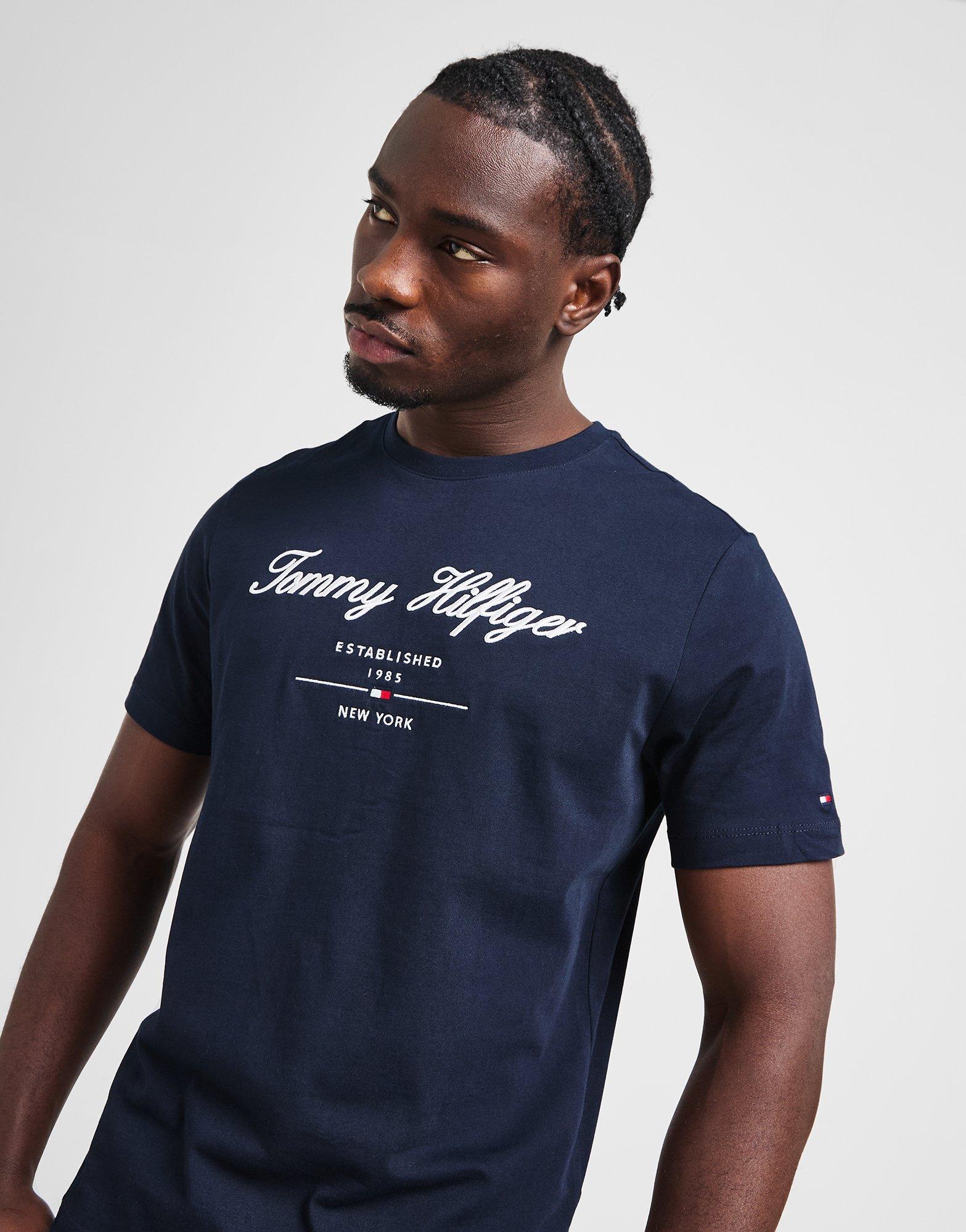 Tommy Hilfiger Embroidered Script T-Shirt