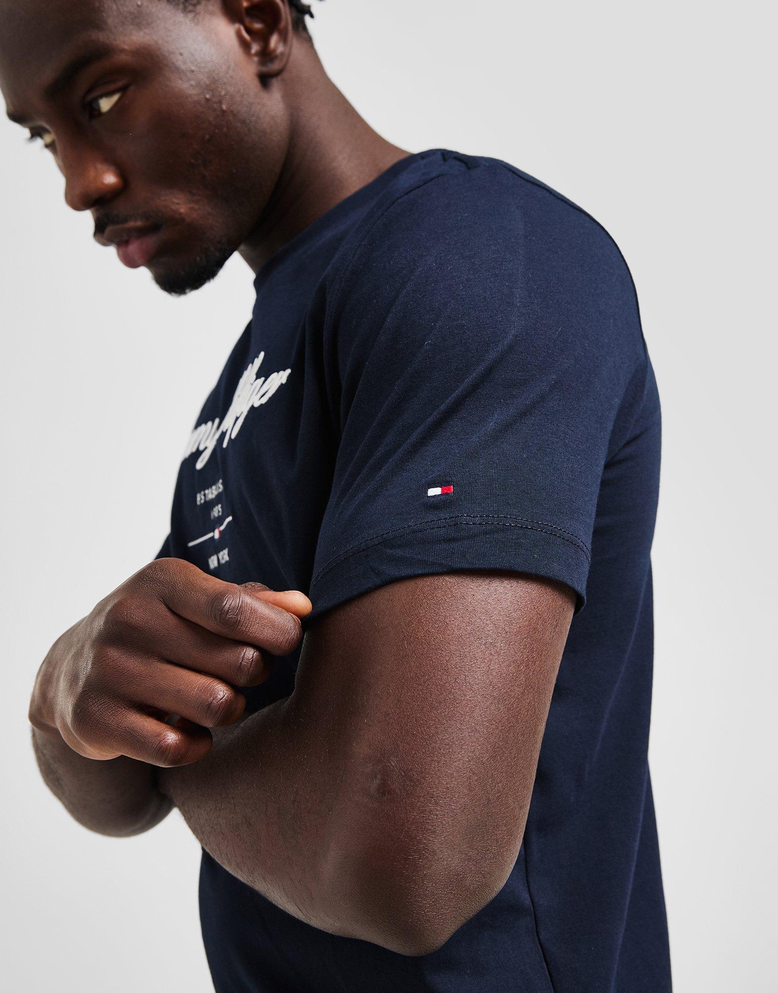 Tommy Hilfiger Embroidered Script T-Shirt
