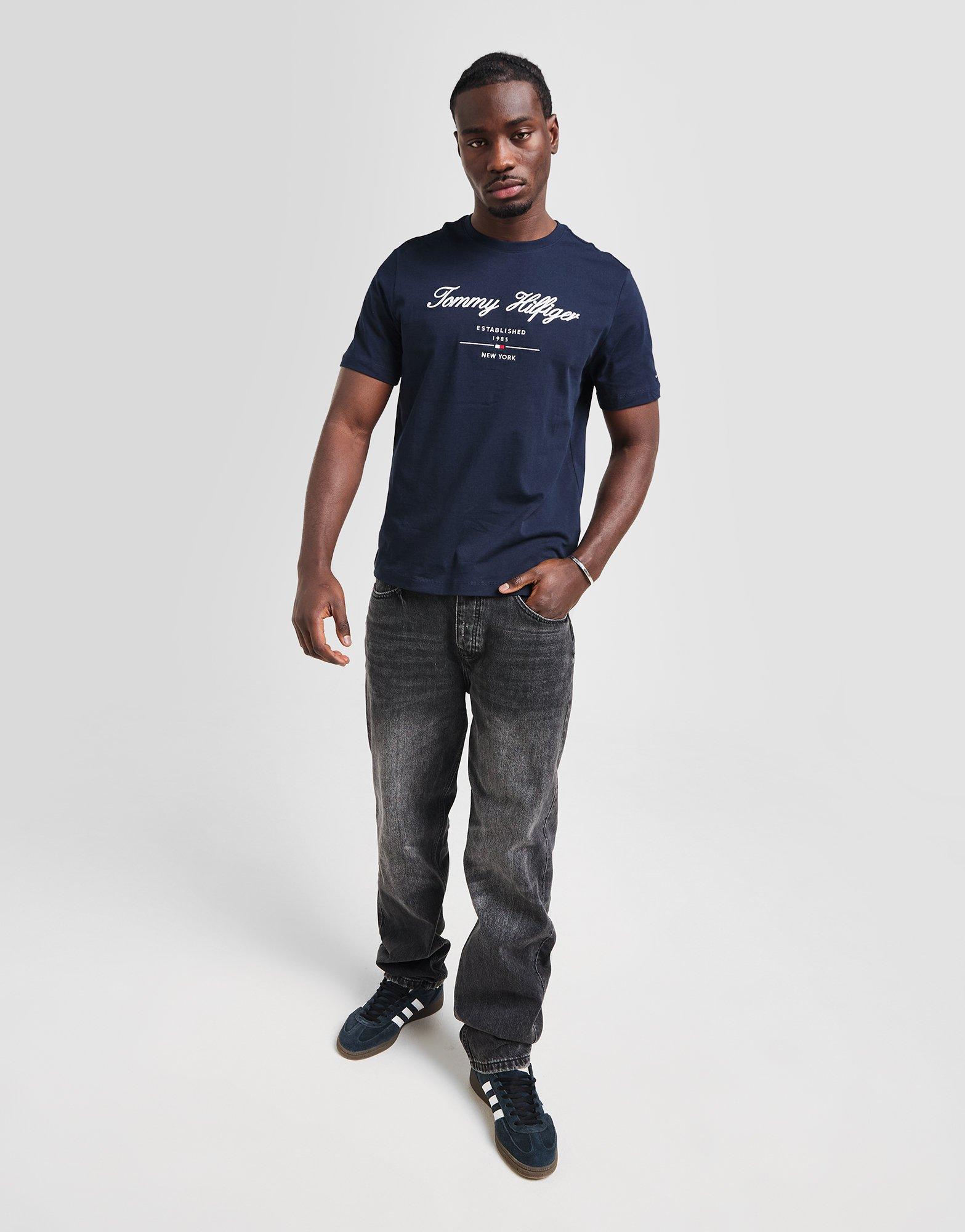 Tommy Hilfiger Embroidered Script T-Shirt