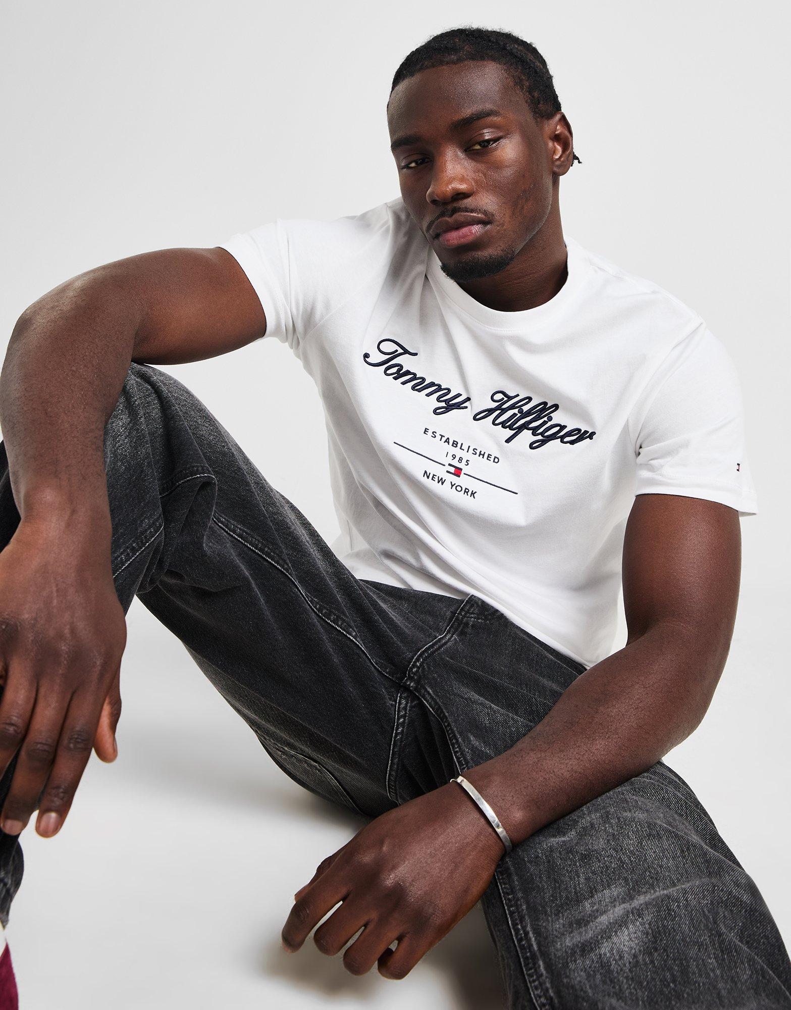 Tommy Hilfiger Embroidered Script T-Shirt