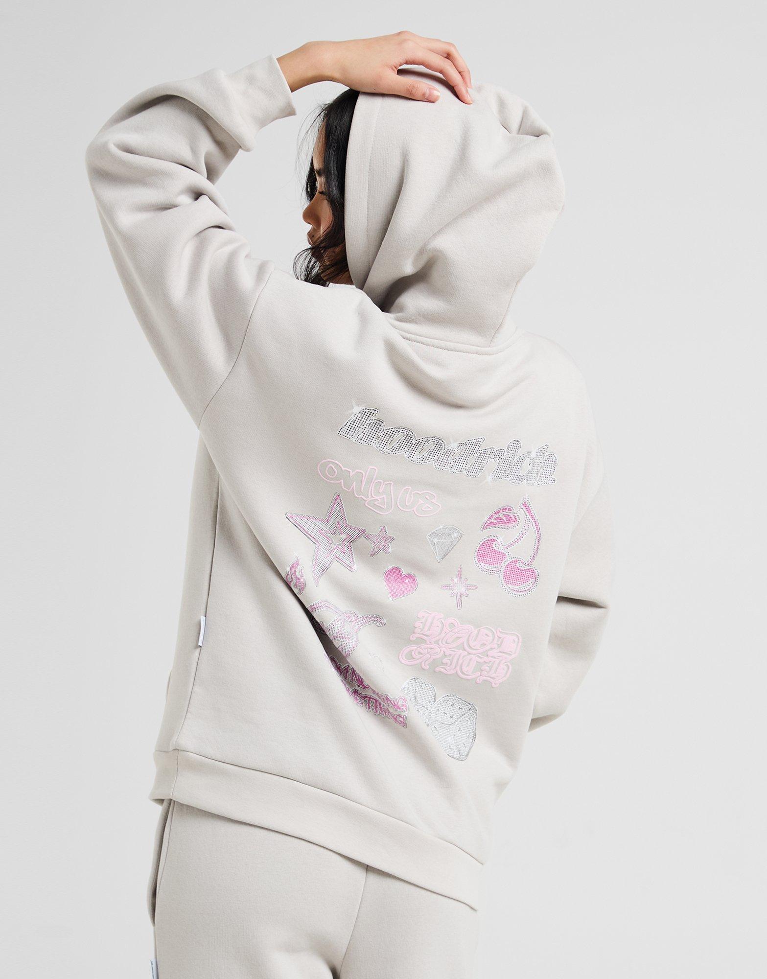 Hoodrich Jewel Overhead Boyfriend Hoodie Damen Hoodrich Jewel Overhead Boyfriend Hoodie Damen