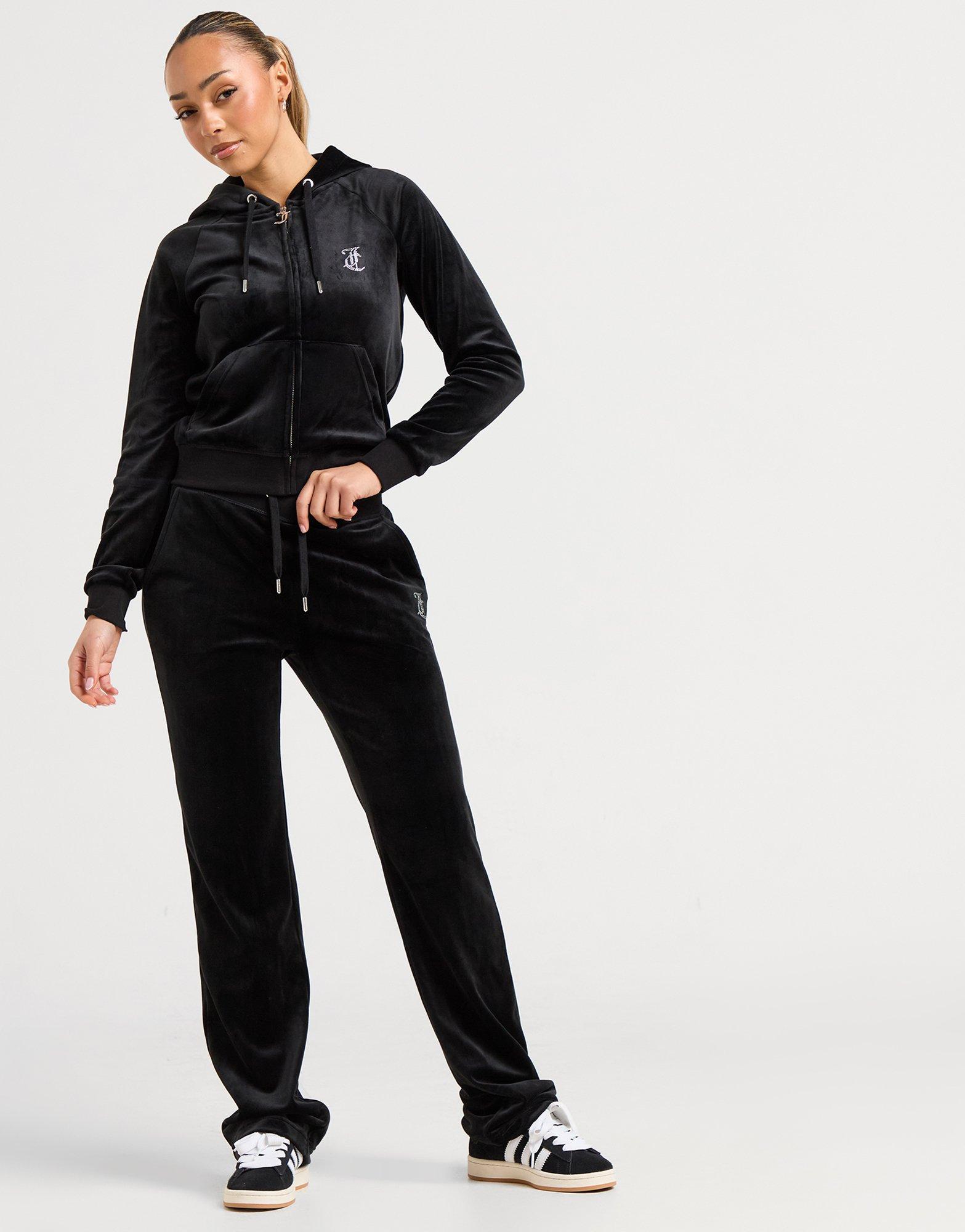 JUICY COUTURE Diamante JC Logo Hoodie