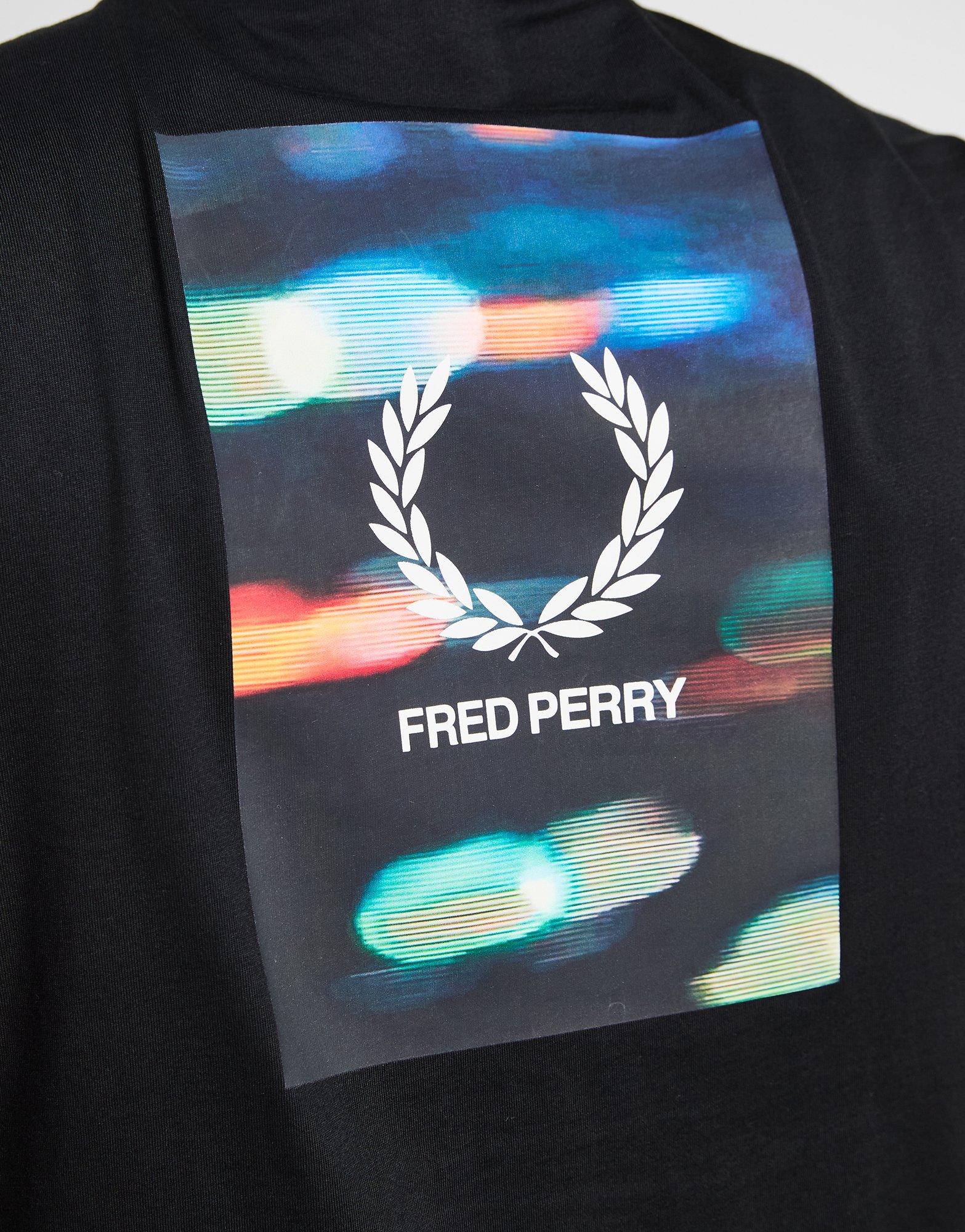 Fred Perry Back Blur Graphic T-Shirt