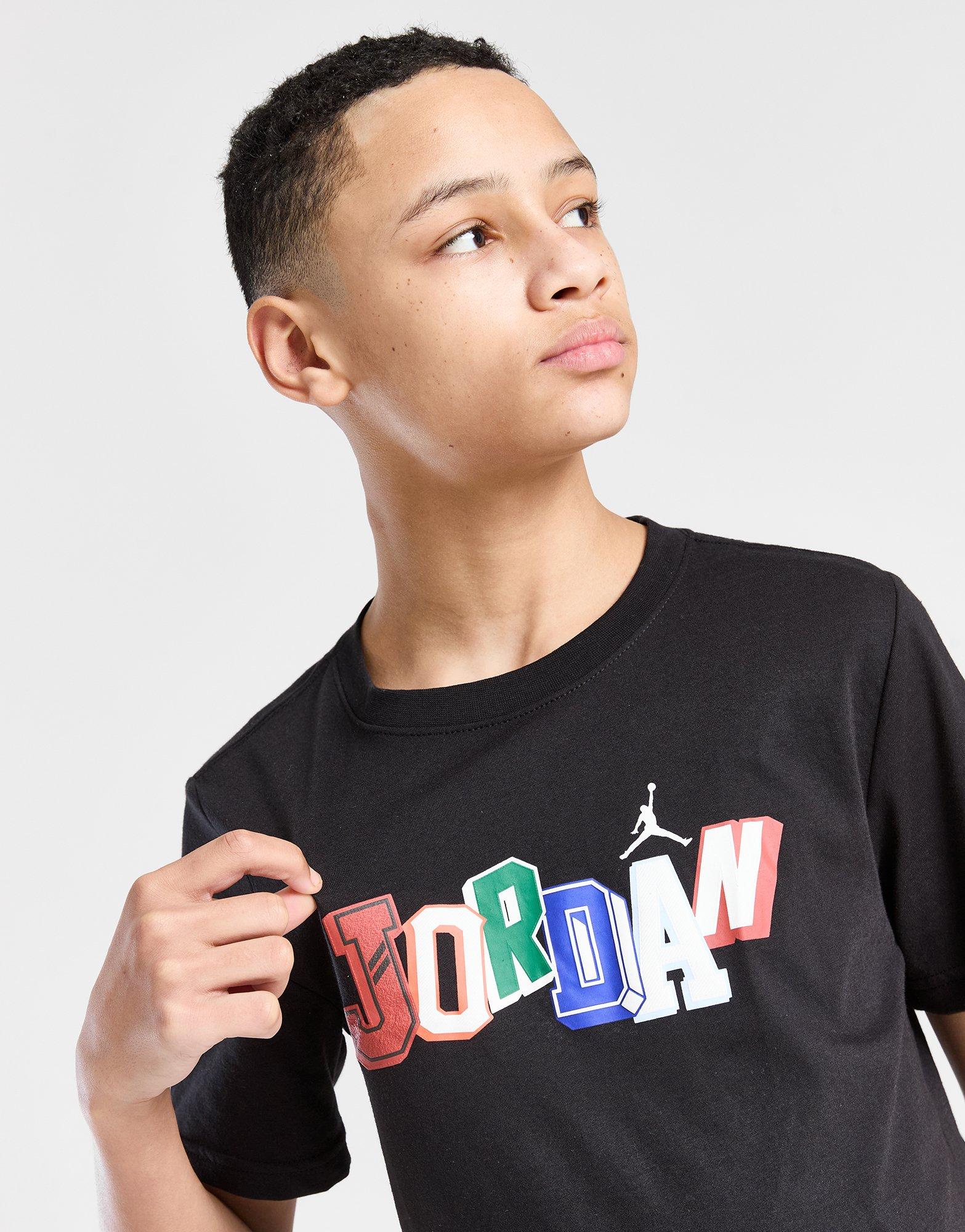 Jordan Letter T-Shirt Kinder