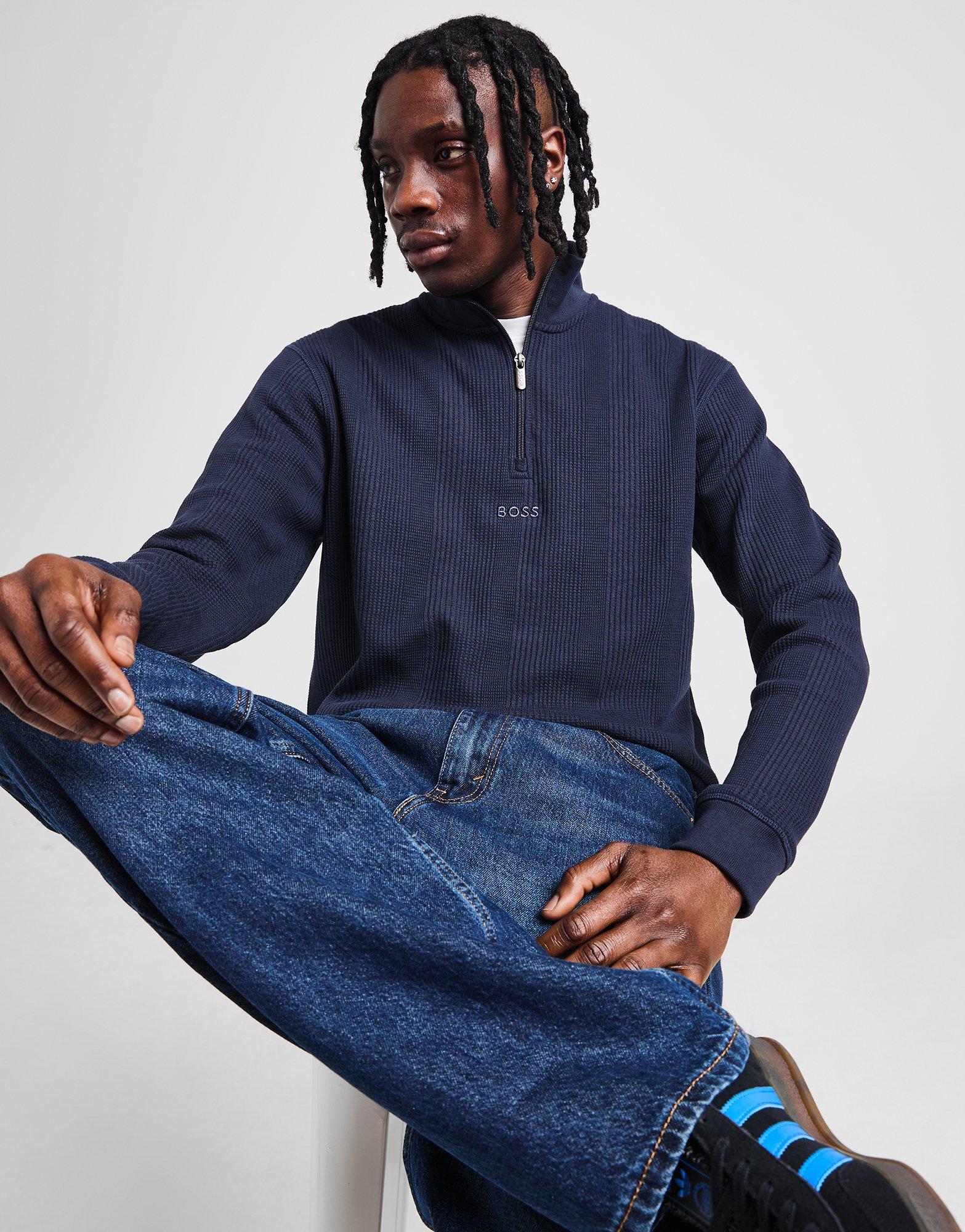 BOSS Structure 1/4 Zip Top