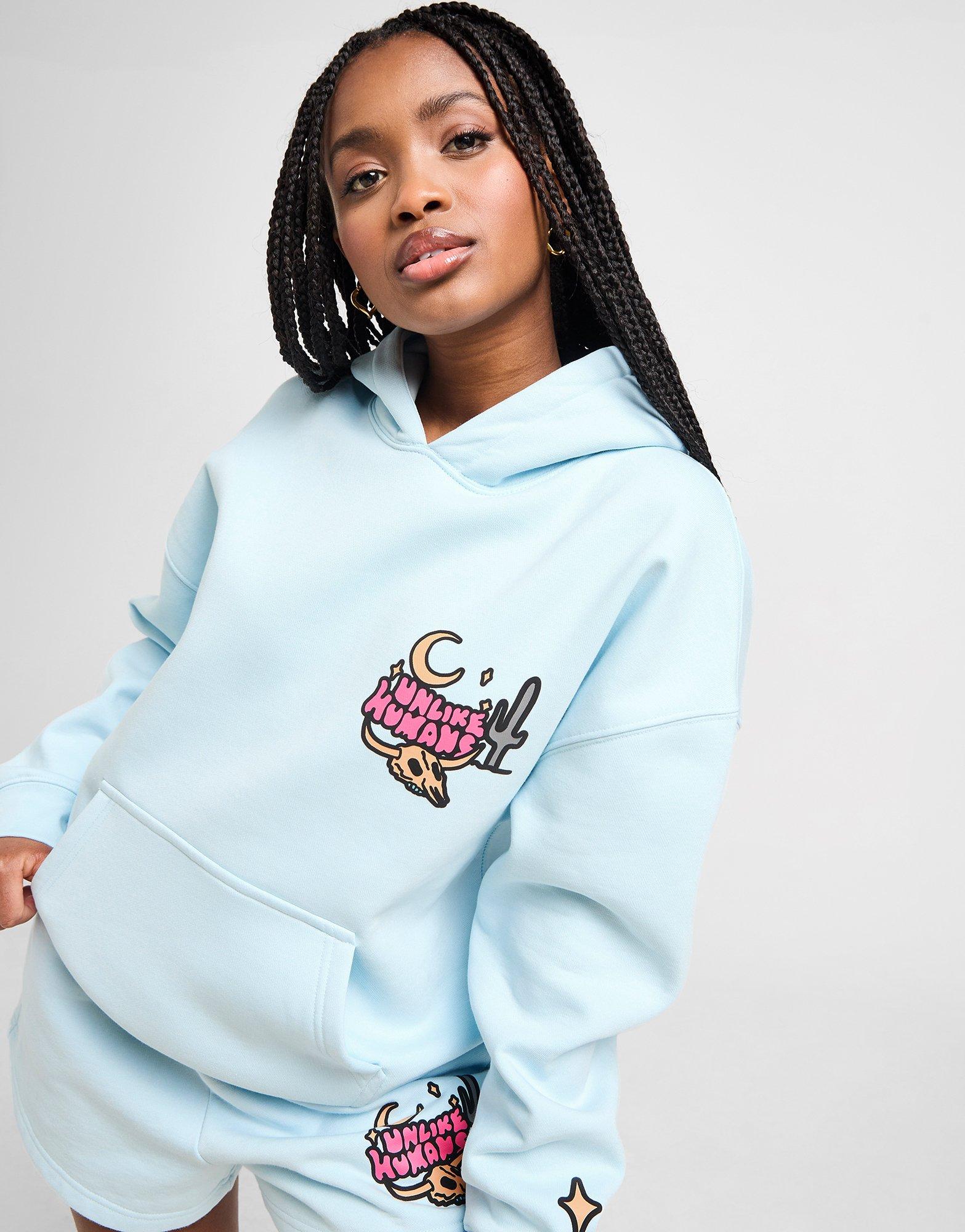 Unlike Humans Cactus Overhead Hoodie